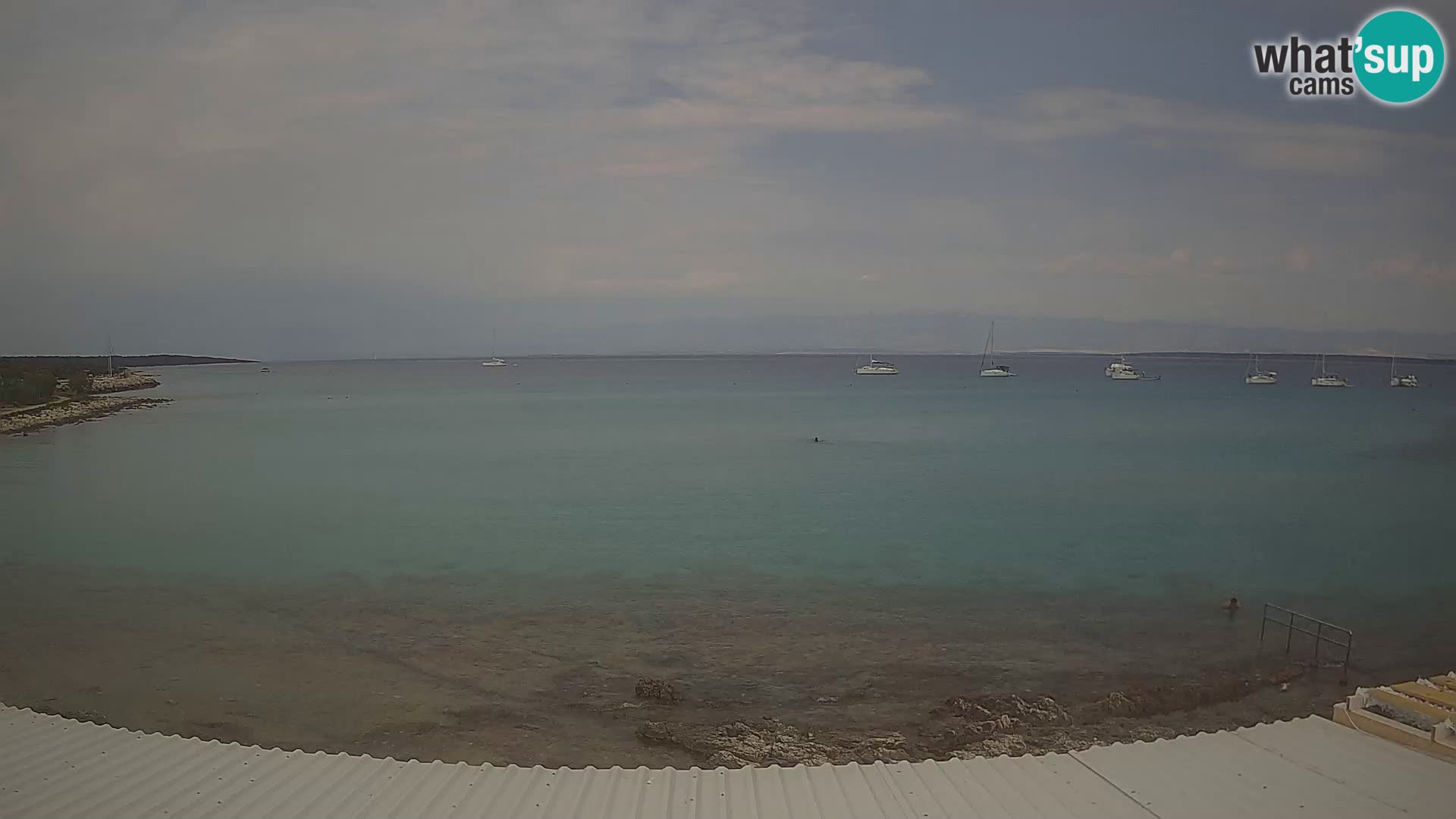 Webcam Silba – Šotorišće beach – Sidrište Marmat