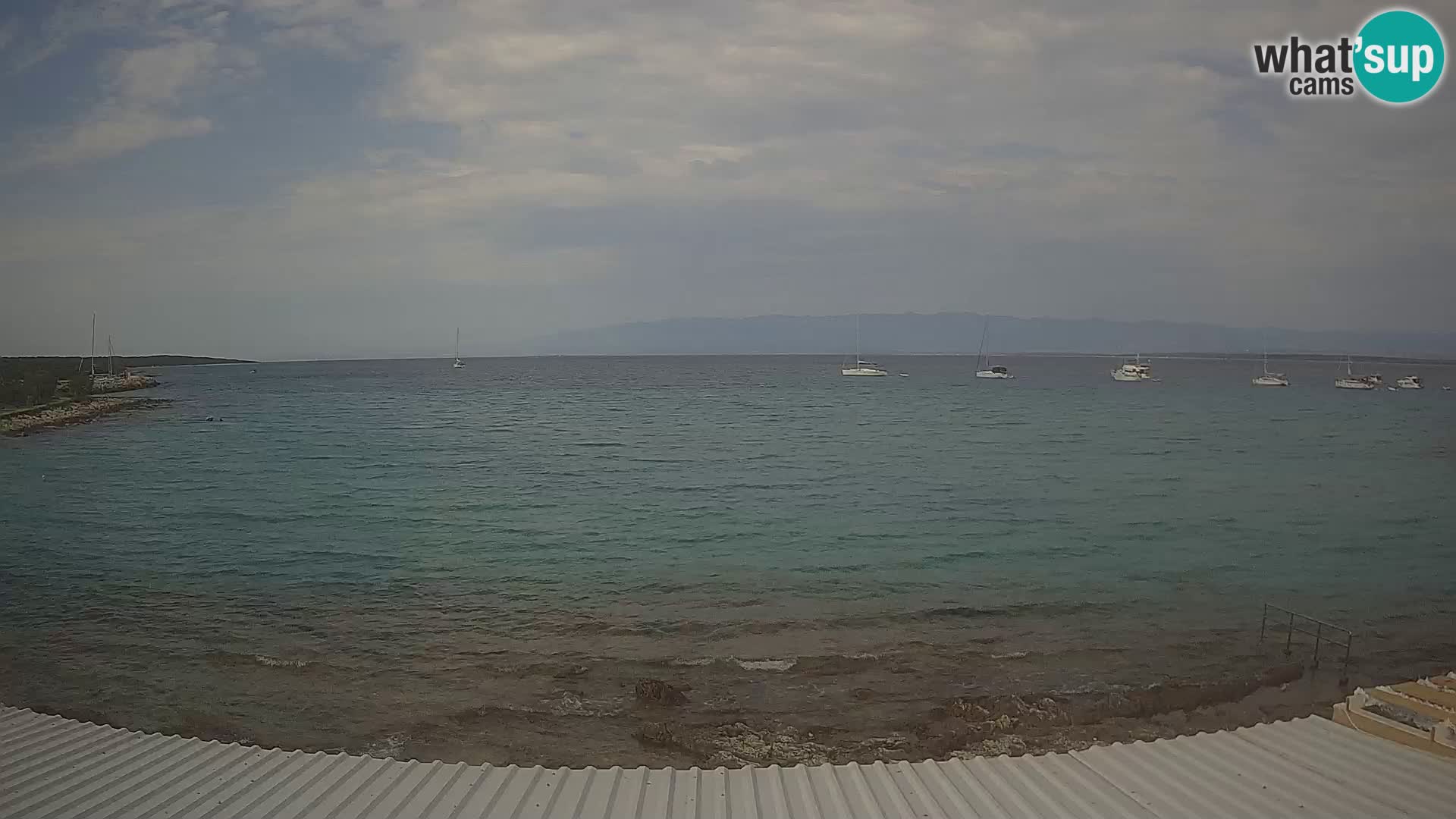 Spletna kamera Silba – Plaža Šotorišće – Sidrište Marmat