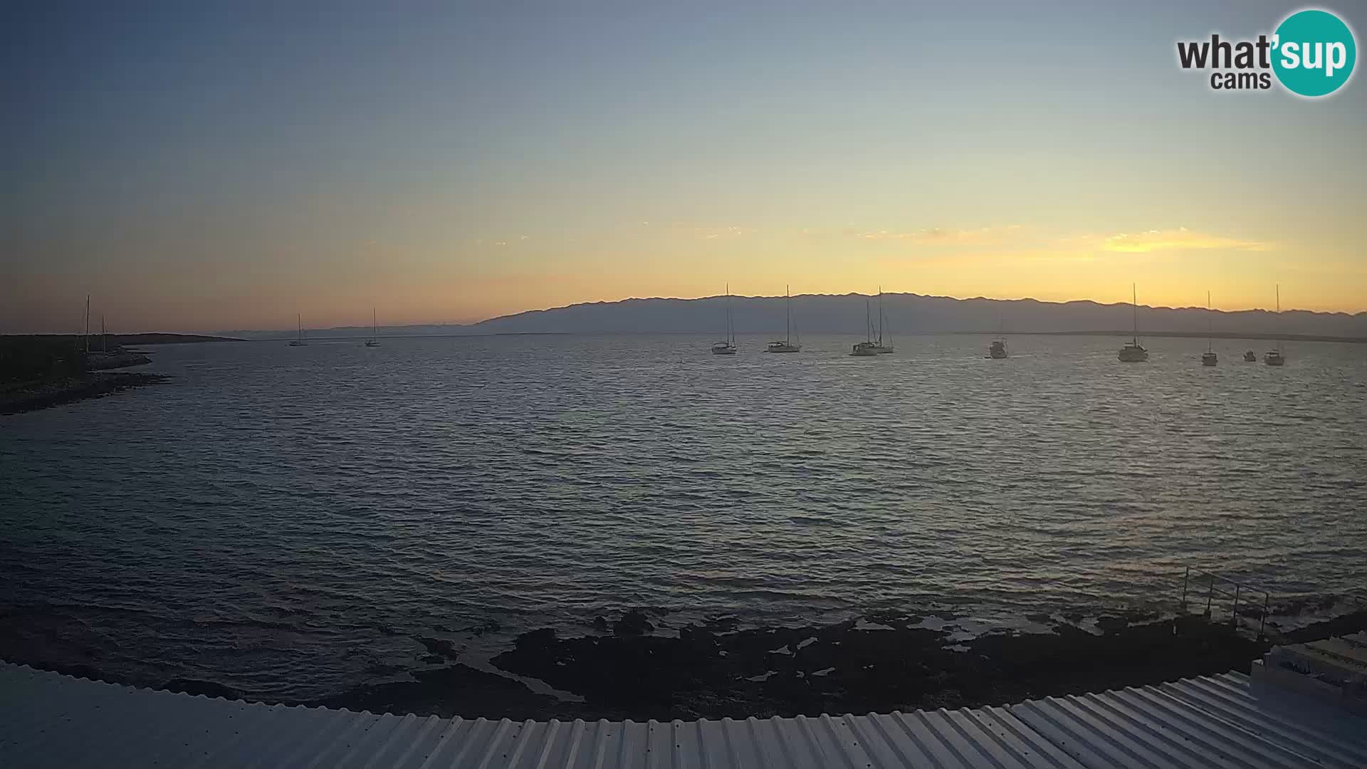 Webcam live Silba – Strand Šotorišće – Sidrište Marmat