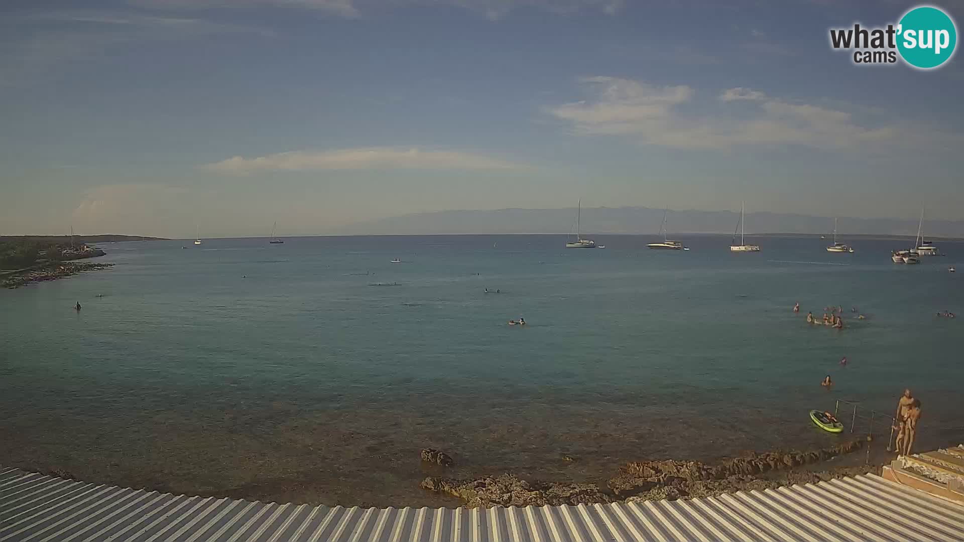 Webcam live Silba – Strand Šotorišće – Sidrište Marmat