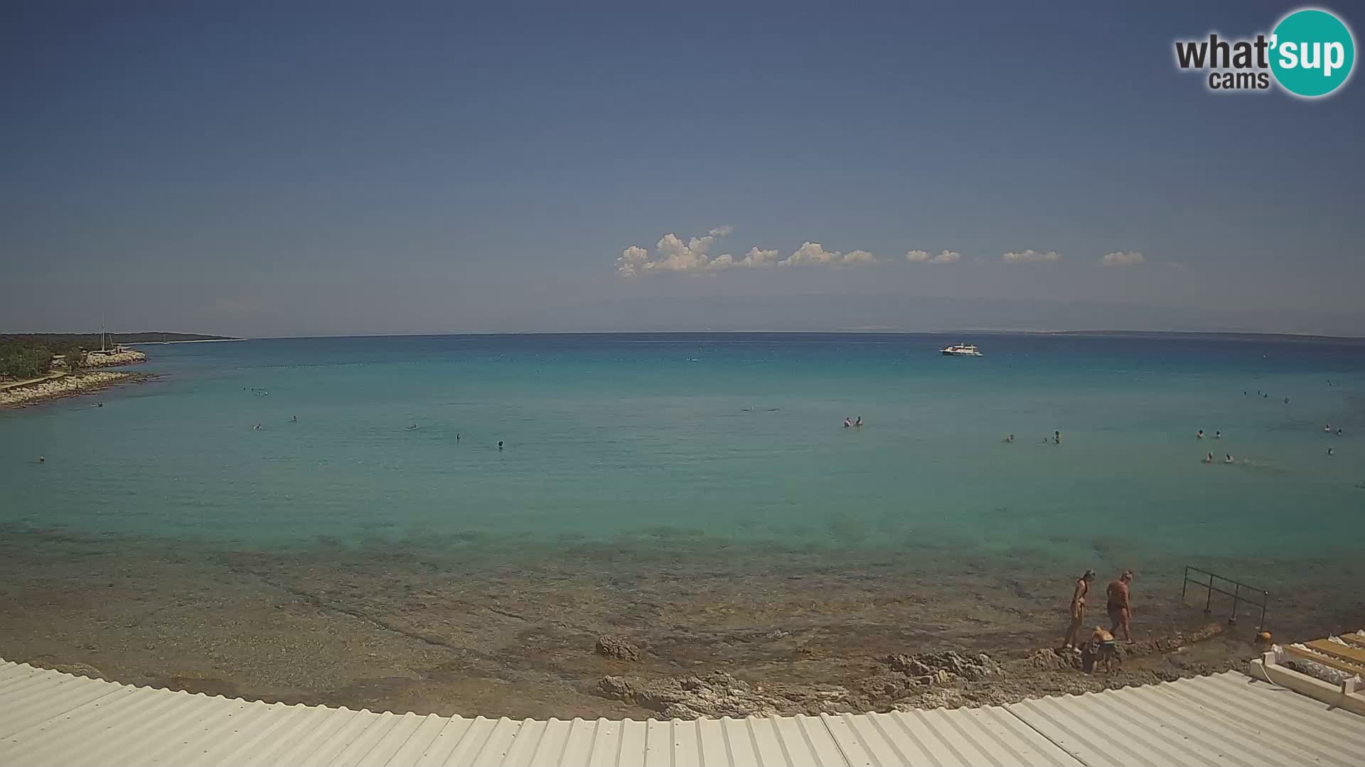 Spletna kamera Silba – Plaža Šotorišće – Sidrište Marmat