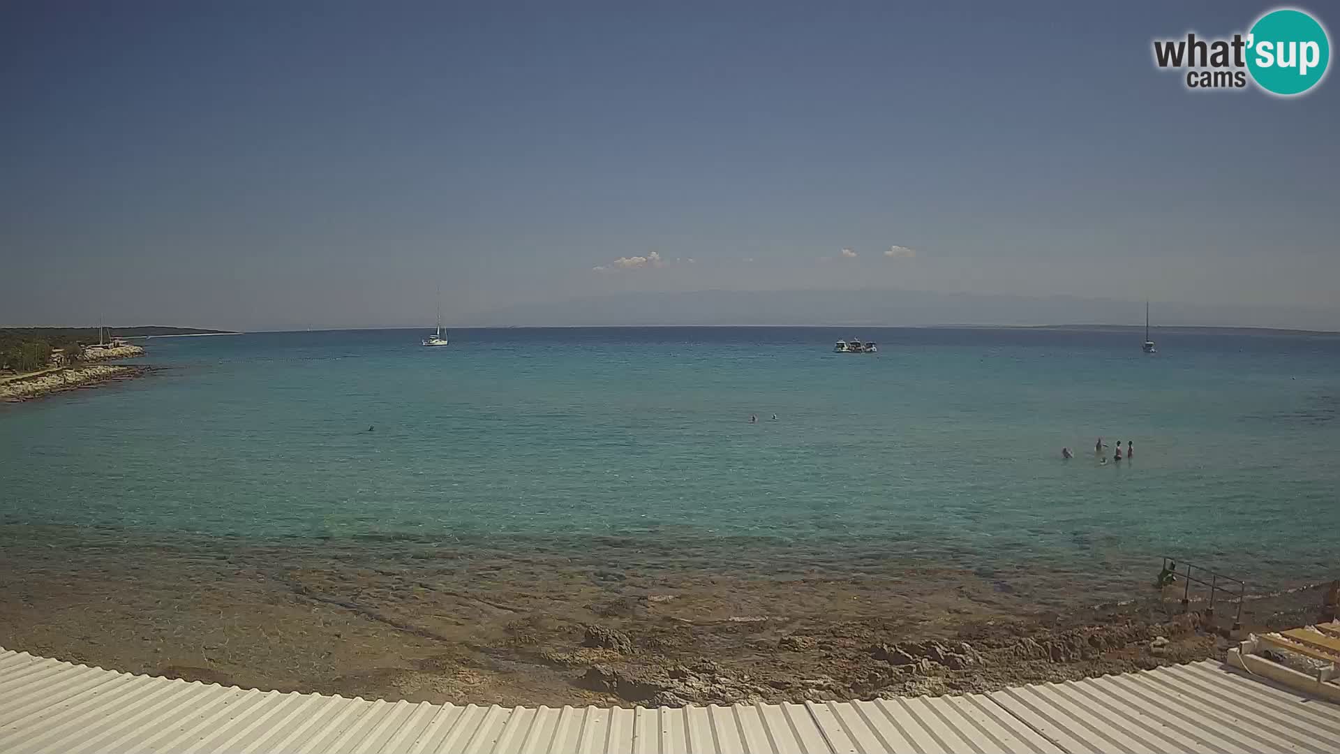 Spletna kamera Silba – Plaža Šotorišće – Sidrište Marmat