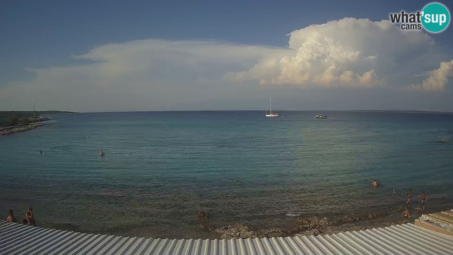 Webcam live Silba – Strand Šotorišće – Sidrište Marmat