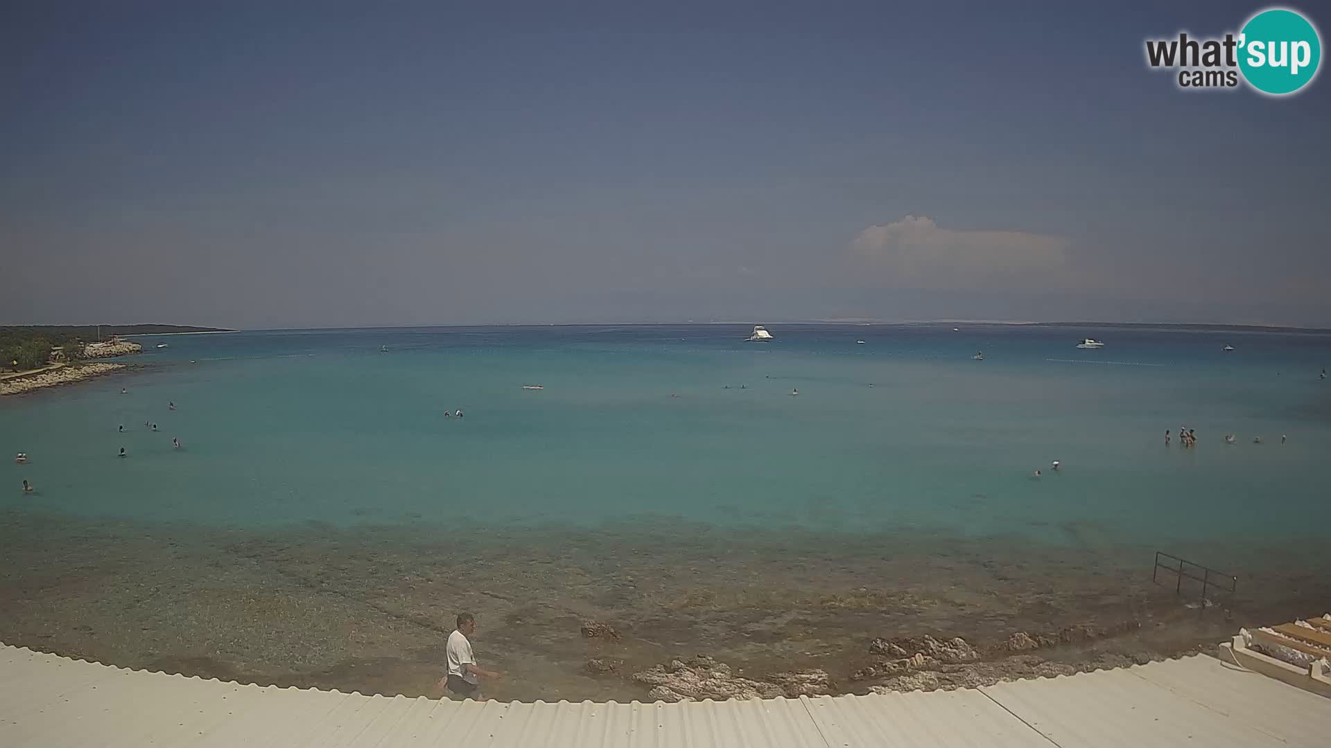 Webcam live Silba – Strand Šotorišće – Sidrište Marmat