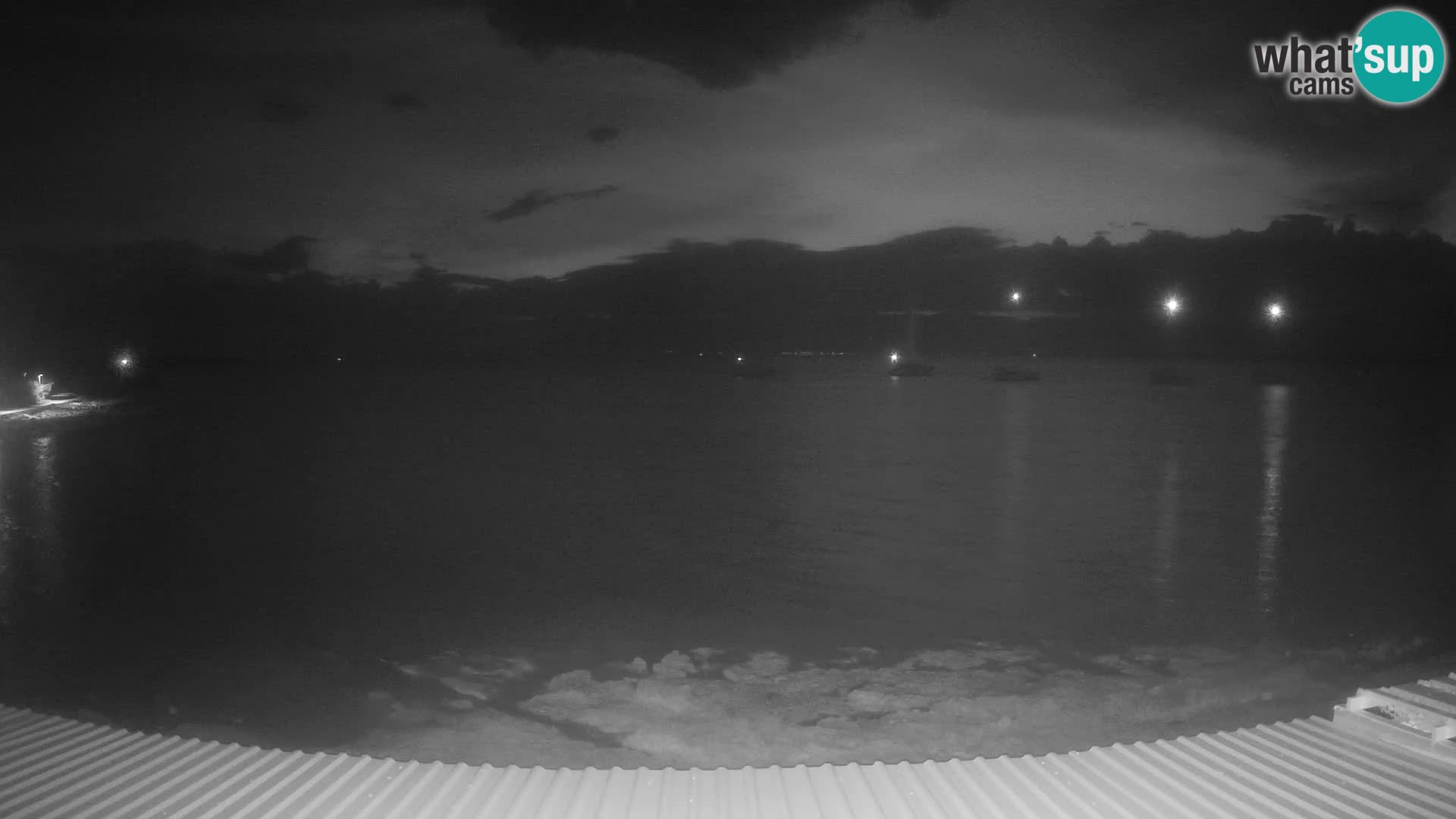 Spletna kamera Silba – Plaža Šotorišće – Sidrište Marmat