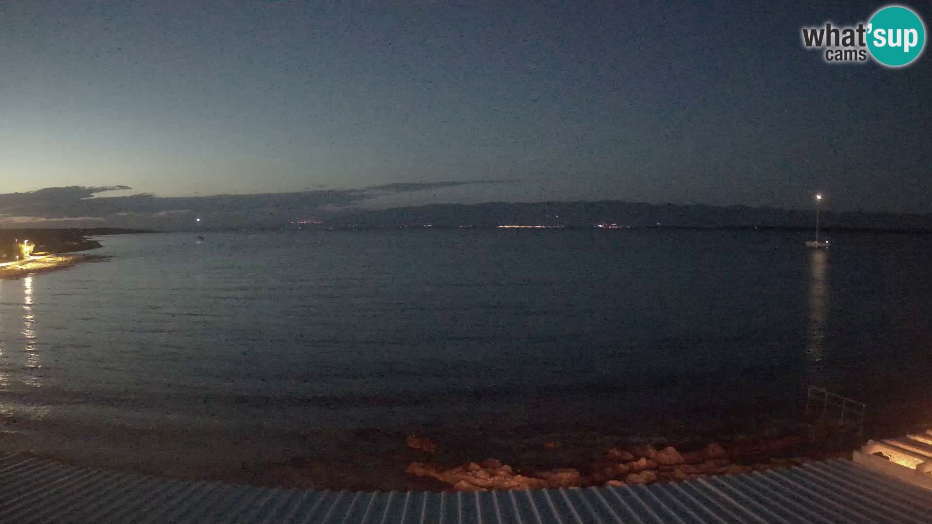 Spletna kamera Silba – Plaža Šotorišće – Sidrište Marmat