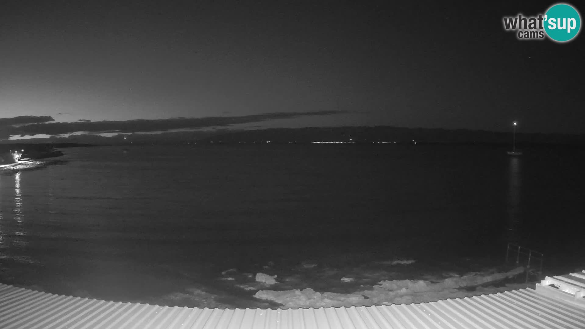 Webcam Silba – Šotorišće beach – Sidrište Marmat