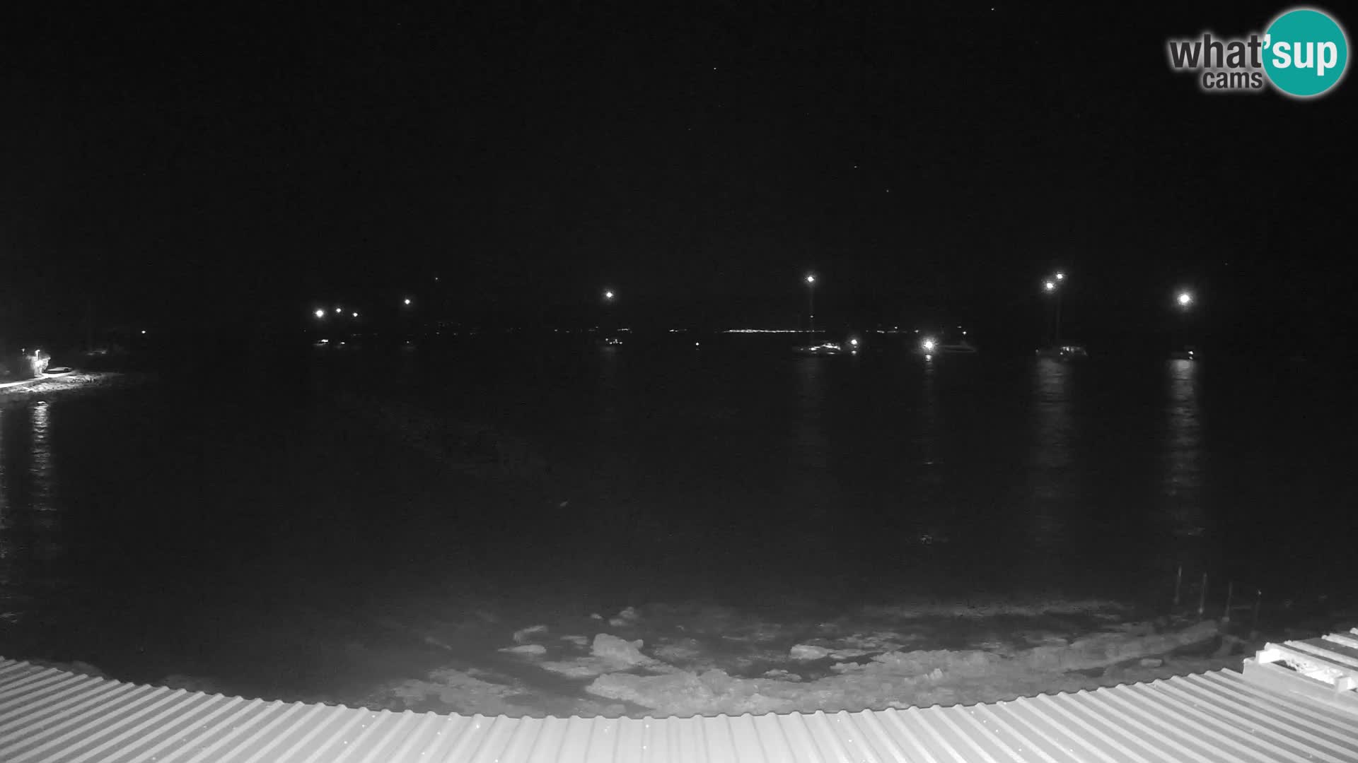 Webcam Silba – Šotorišće beach – Sidrište Marmat