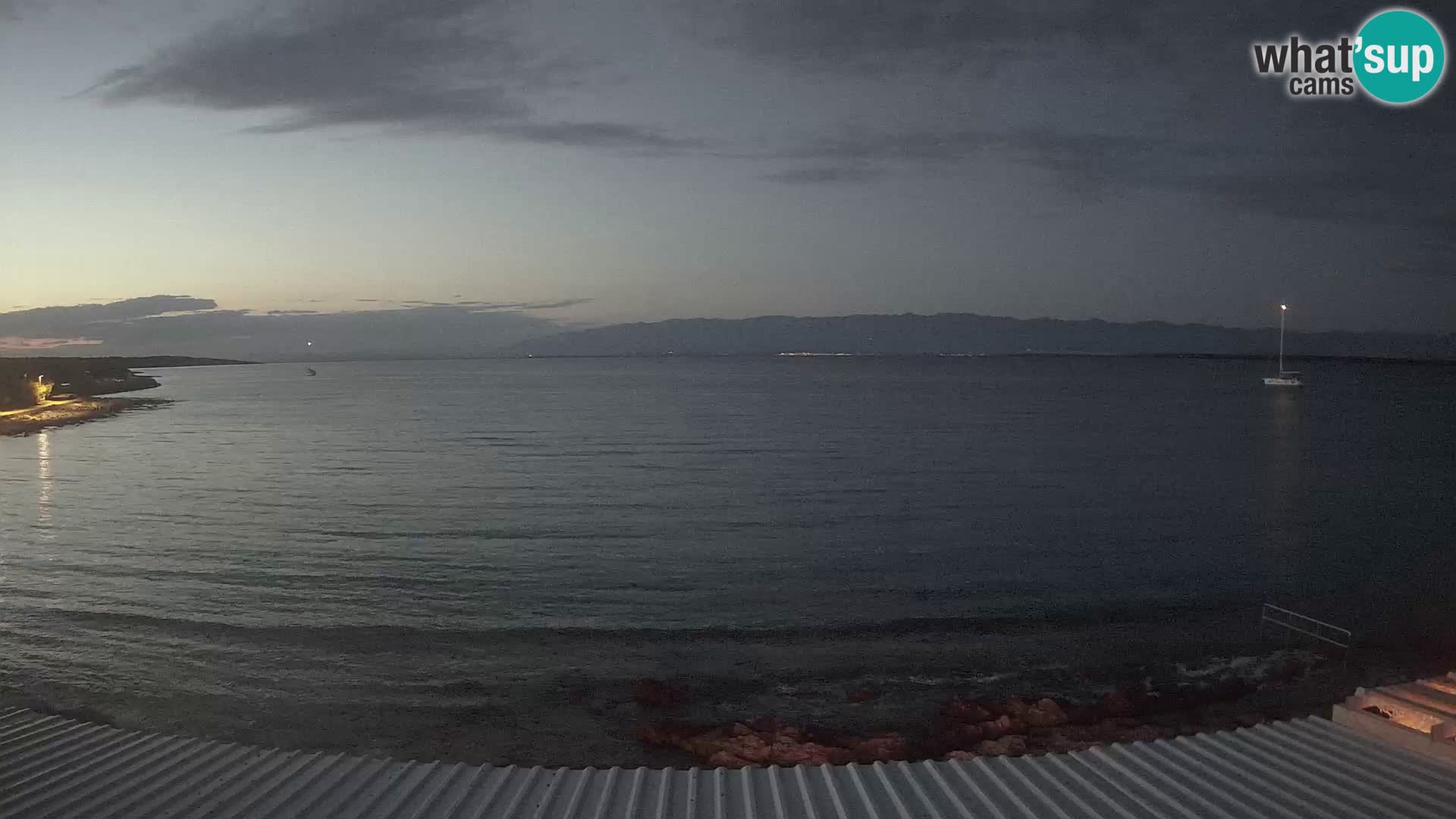 Webcam Silba – Šotorišće beach – Sidrište Marmat