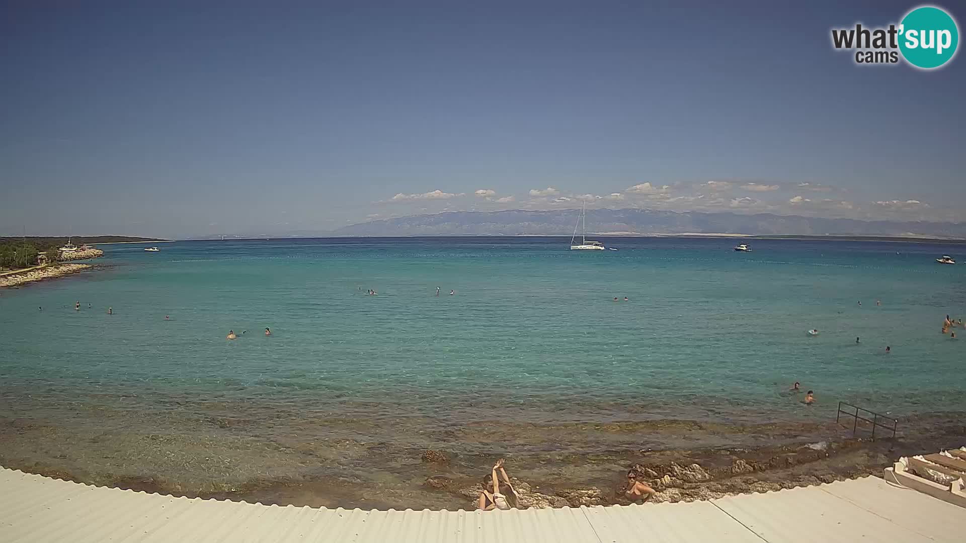 Webcam Silba – Šotorišće beach – Sidrište Marmat