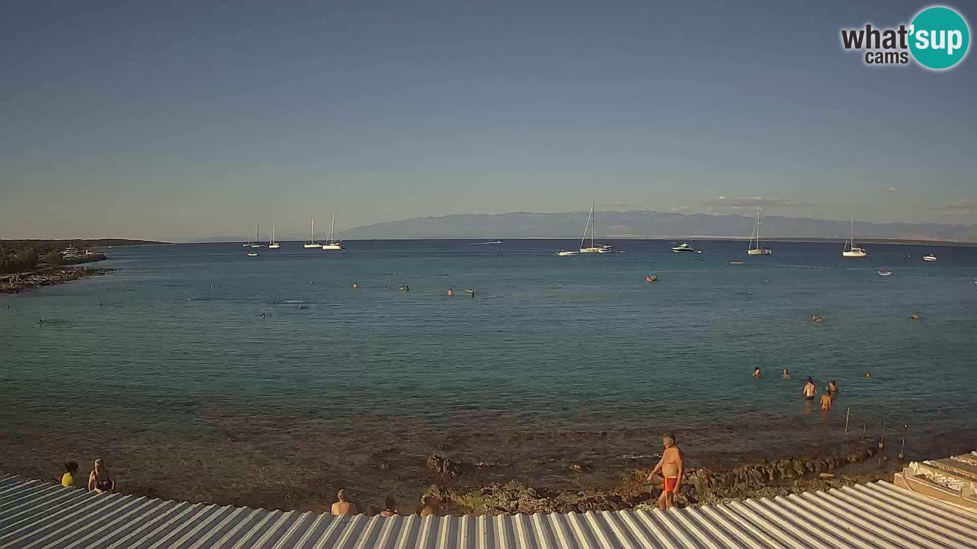 Webcam live Silba – Strand Šotorišće – Sidrište Marmat