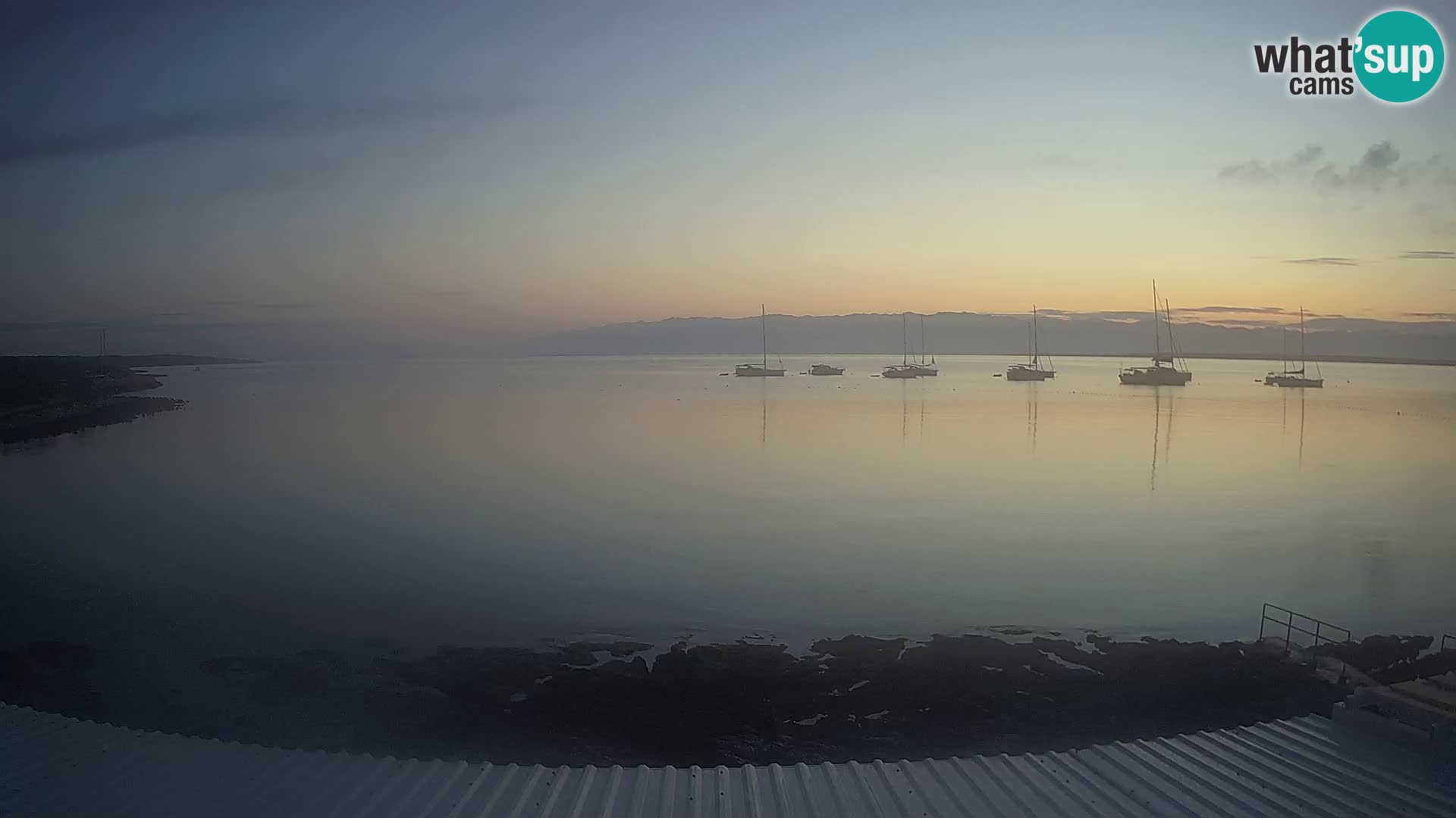 Spletna kamera Silba – Plaža Šotorišće – Sidrište Marmat