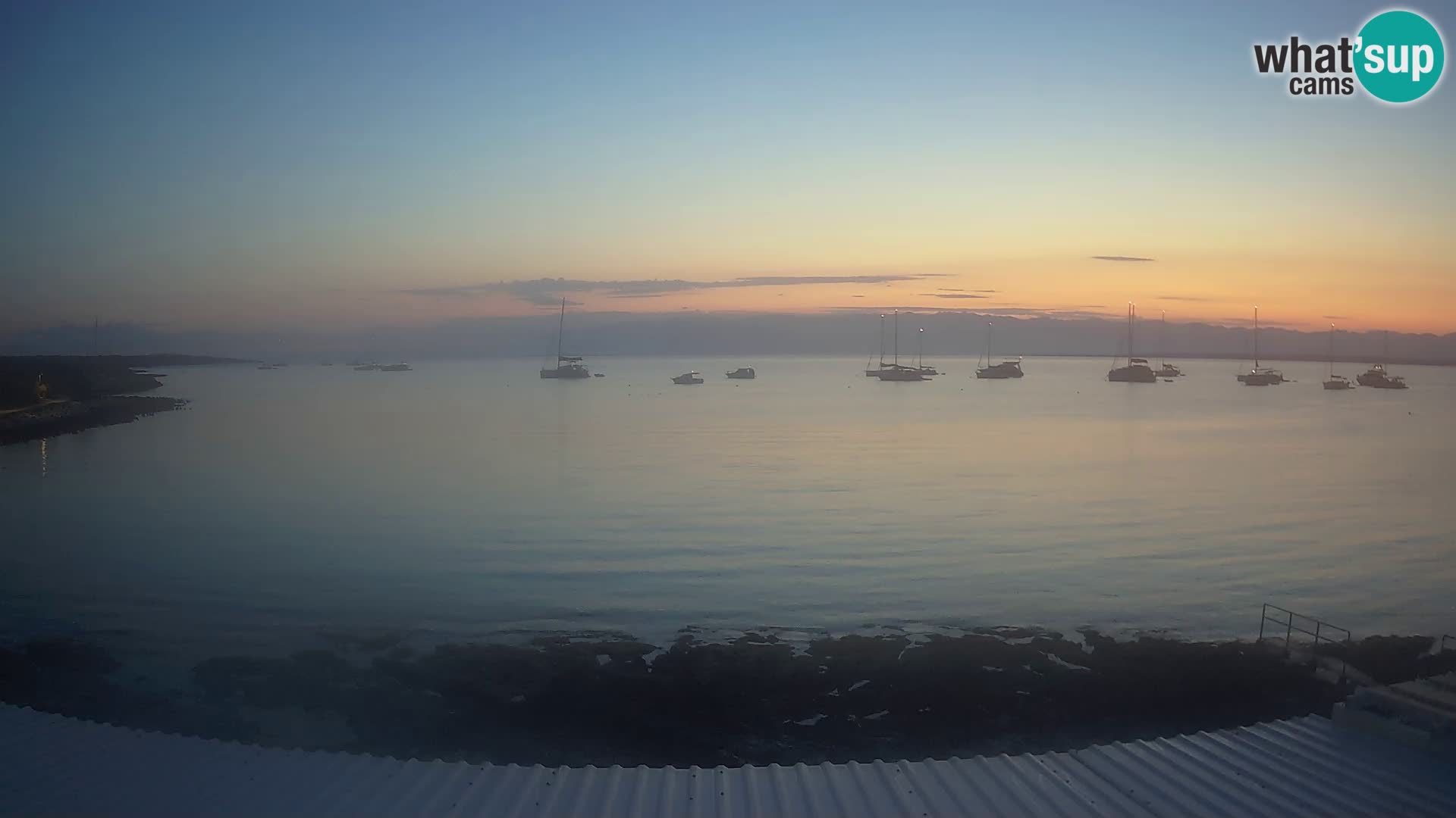 Webcam Silba – Šotorišće beach – Sidrište Marmat