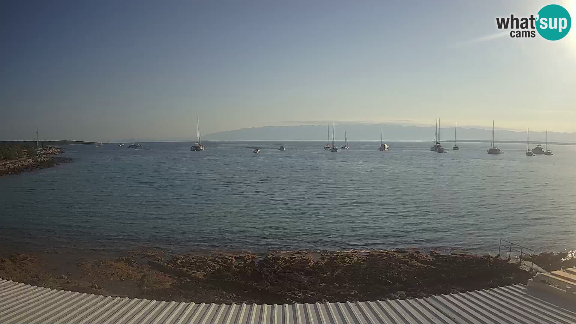 Spletna kamera Silba – Plaža Šotorišće – Sidrište Marmat