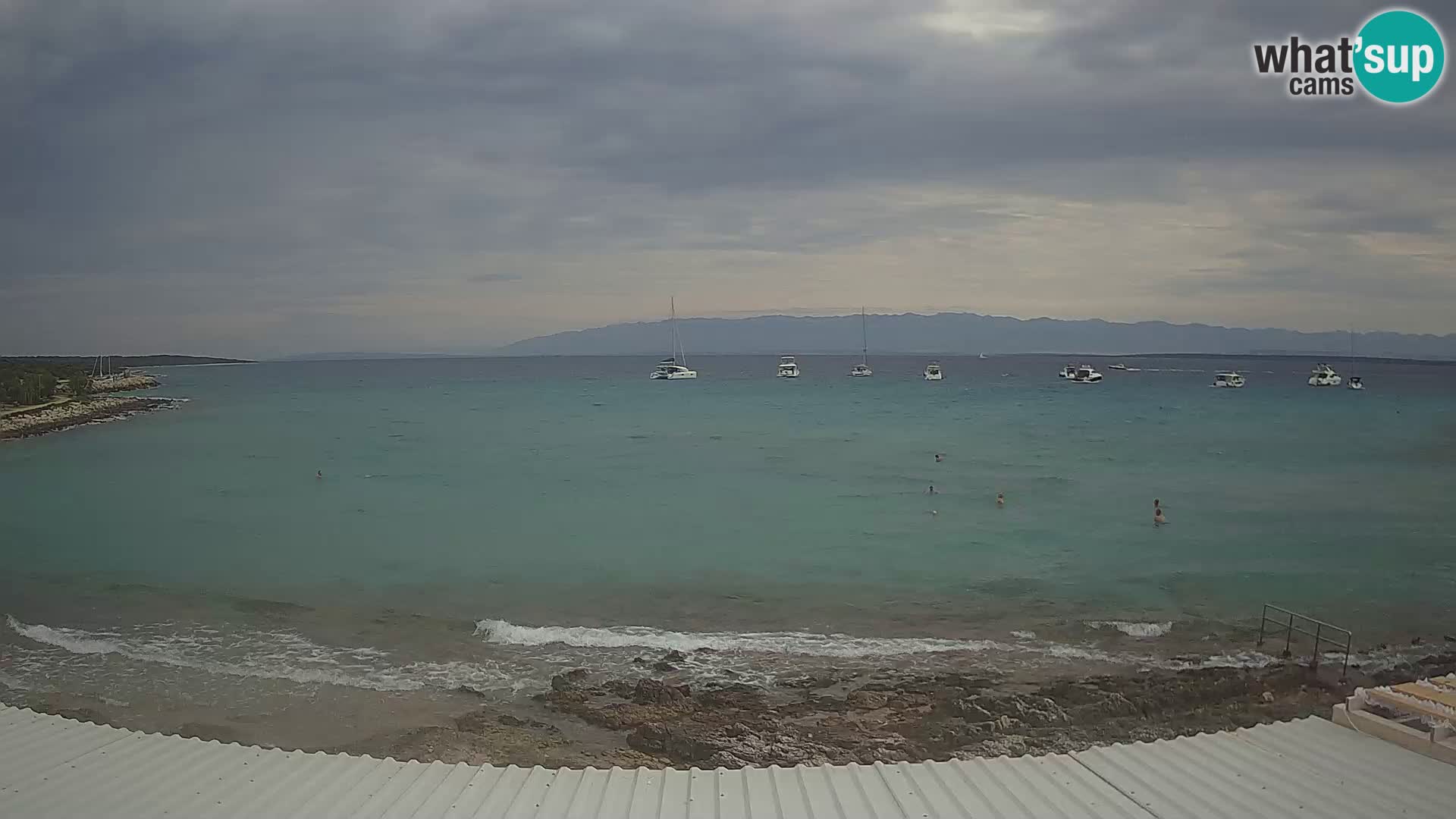 Webcam live Silba – Strand Šotorišće – Sidrište Marmat