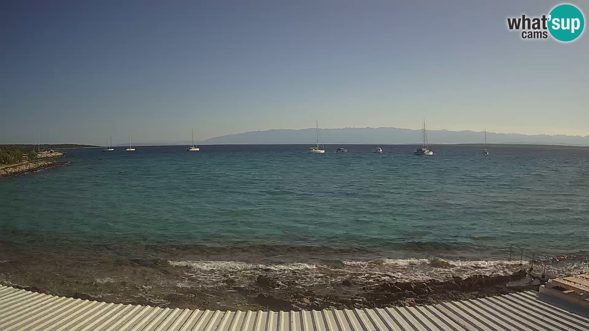 Spletna kamera Silba – Plaža Šotorišće – Sidrište Marmat