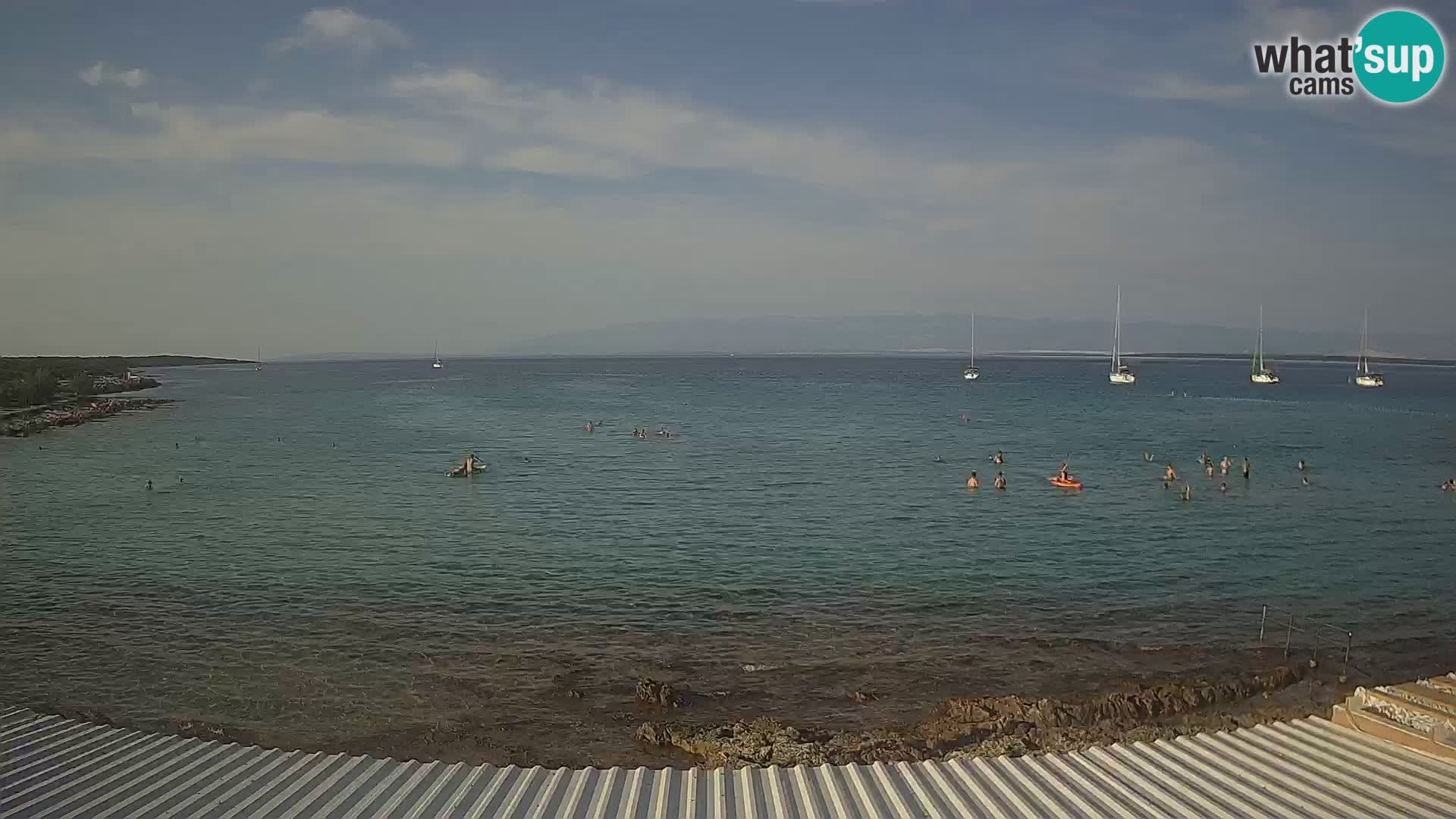 Webcam Silba – Šotorišće beach – Sidrište Marmat