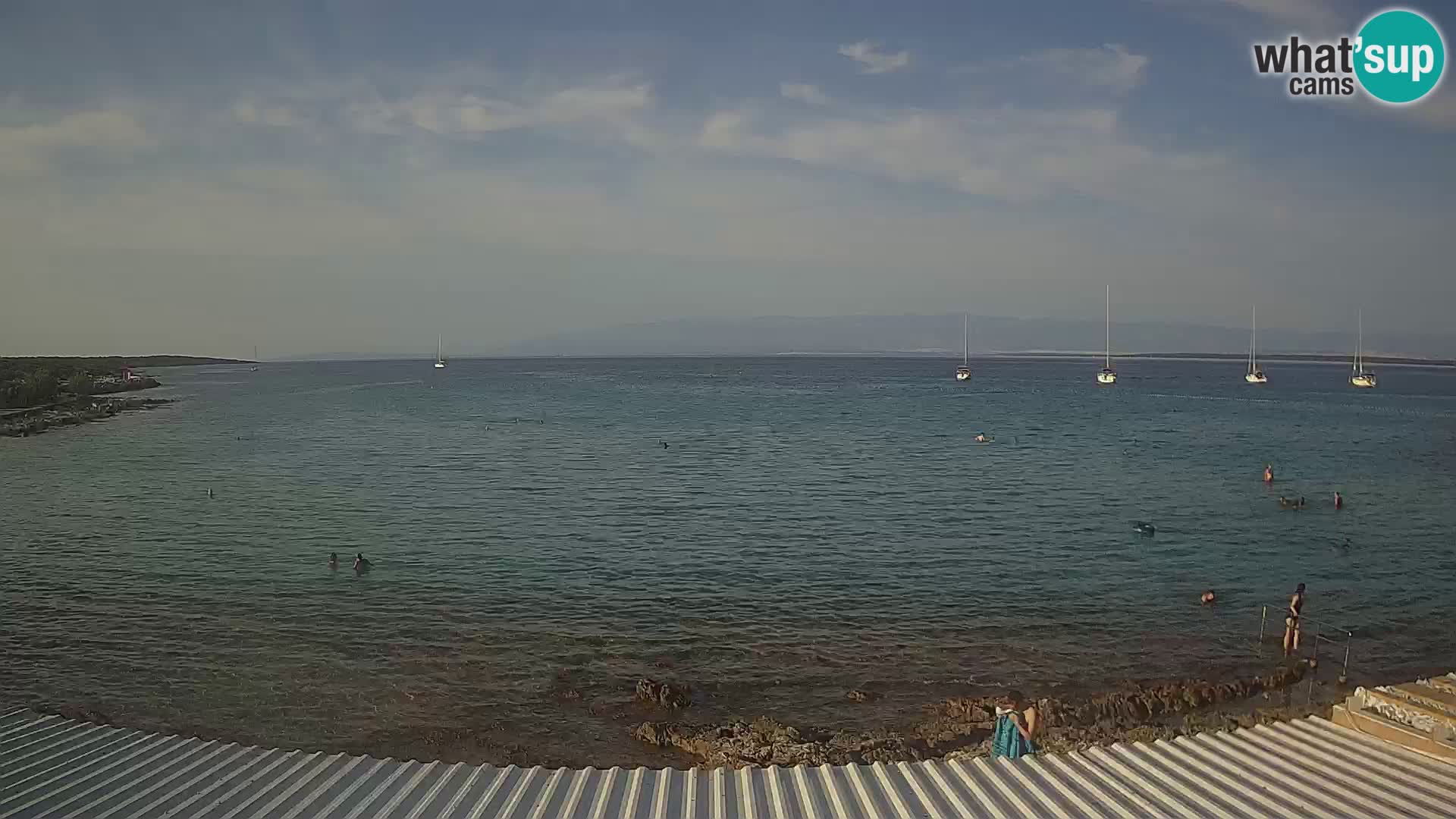 Webcam Silba – Šotorišće beach – Sidrište Marmat