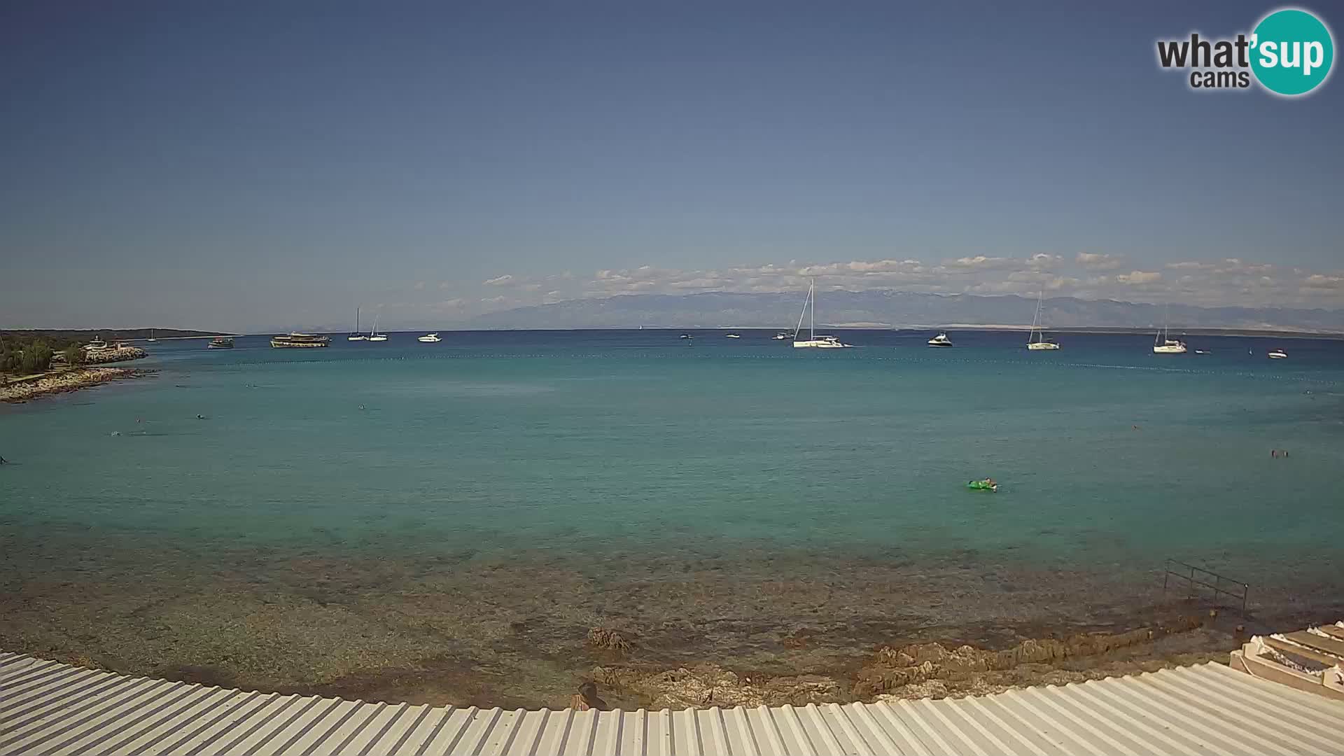 Webcam Silba – Šotorišće beach – Sidrište Marmat