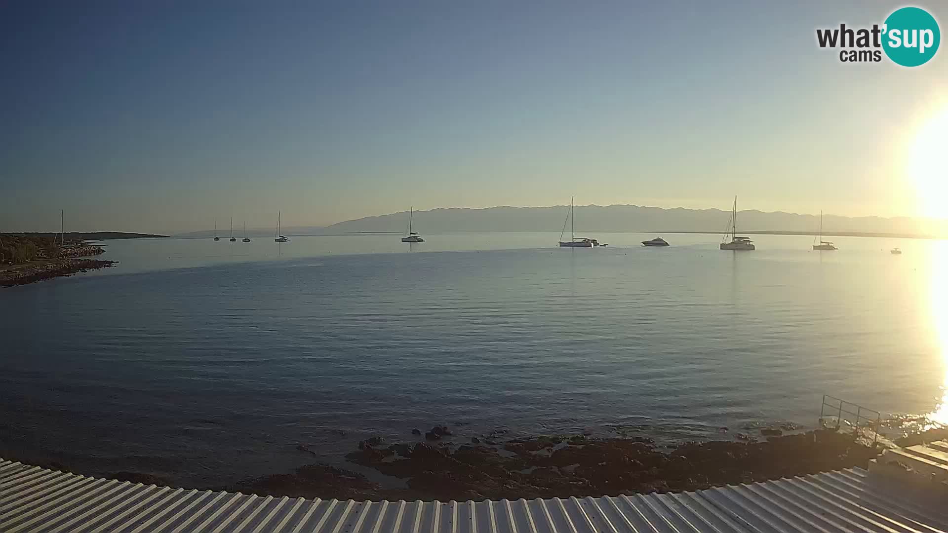 Webcam Silba – Šotorišće beach – Sidrište Marmat