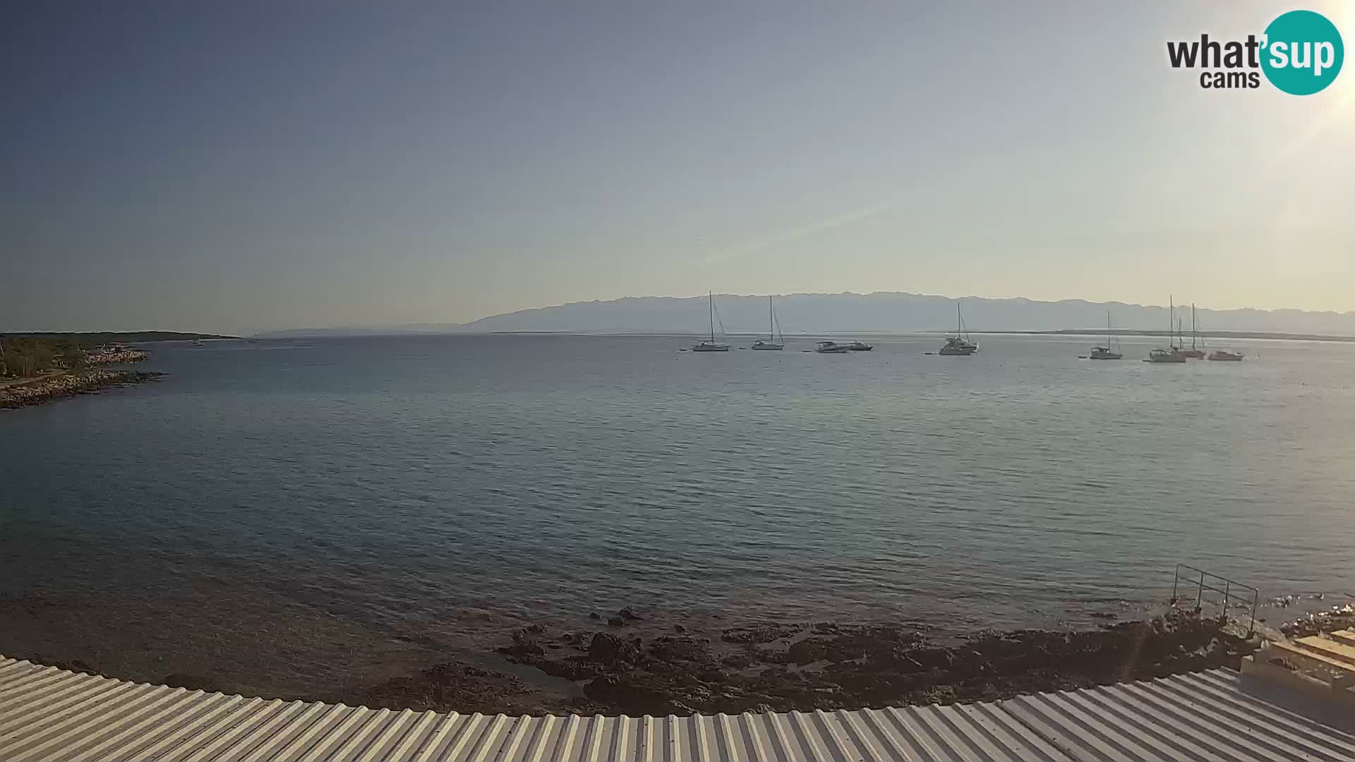 Spletna kamera Silba – Plaža Šotorišće – Sidrište Marmat