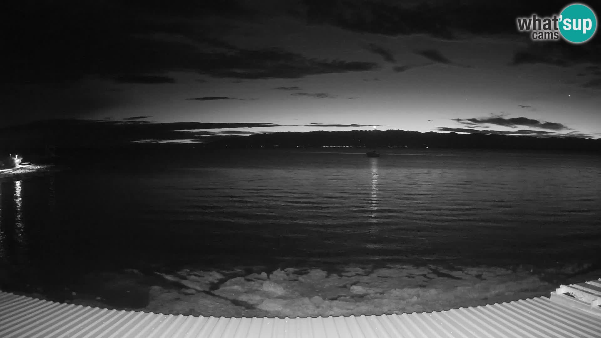 Webcam Silba – Šotorišće beach – Sidrište Marmat