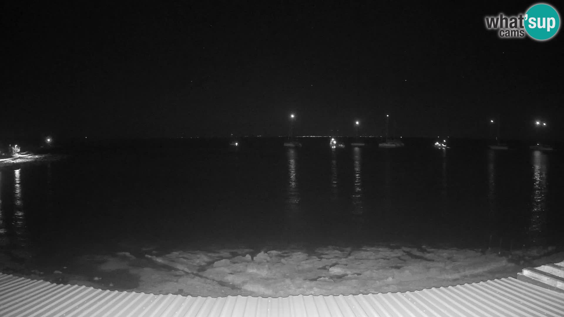 Webcam Silba – Šotorišće beach – Sidrište Marmat