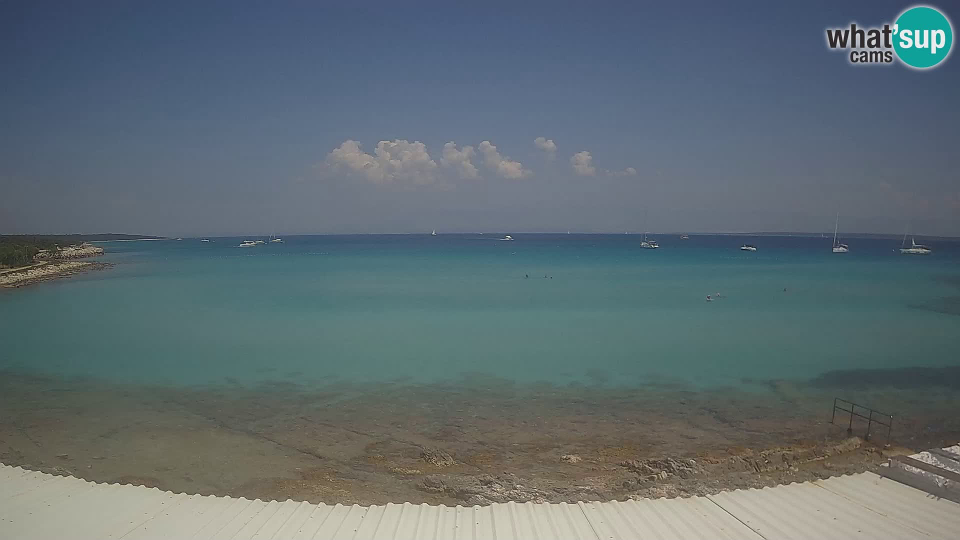 Spletna kamera Silba – Plaža Šotorišće – Sidrište Marmat