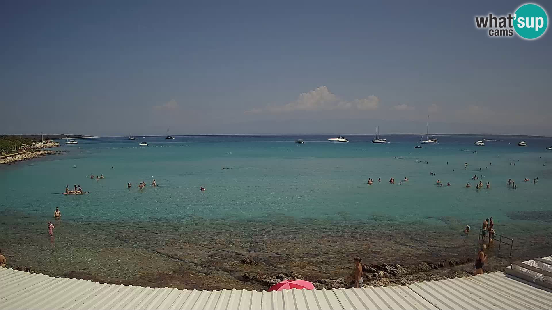 Spletna kamera Silba – Plaža Šotorišće – Sidrište Marmat
