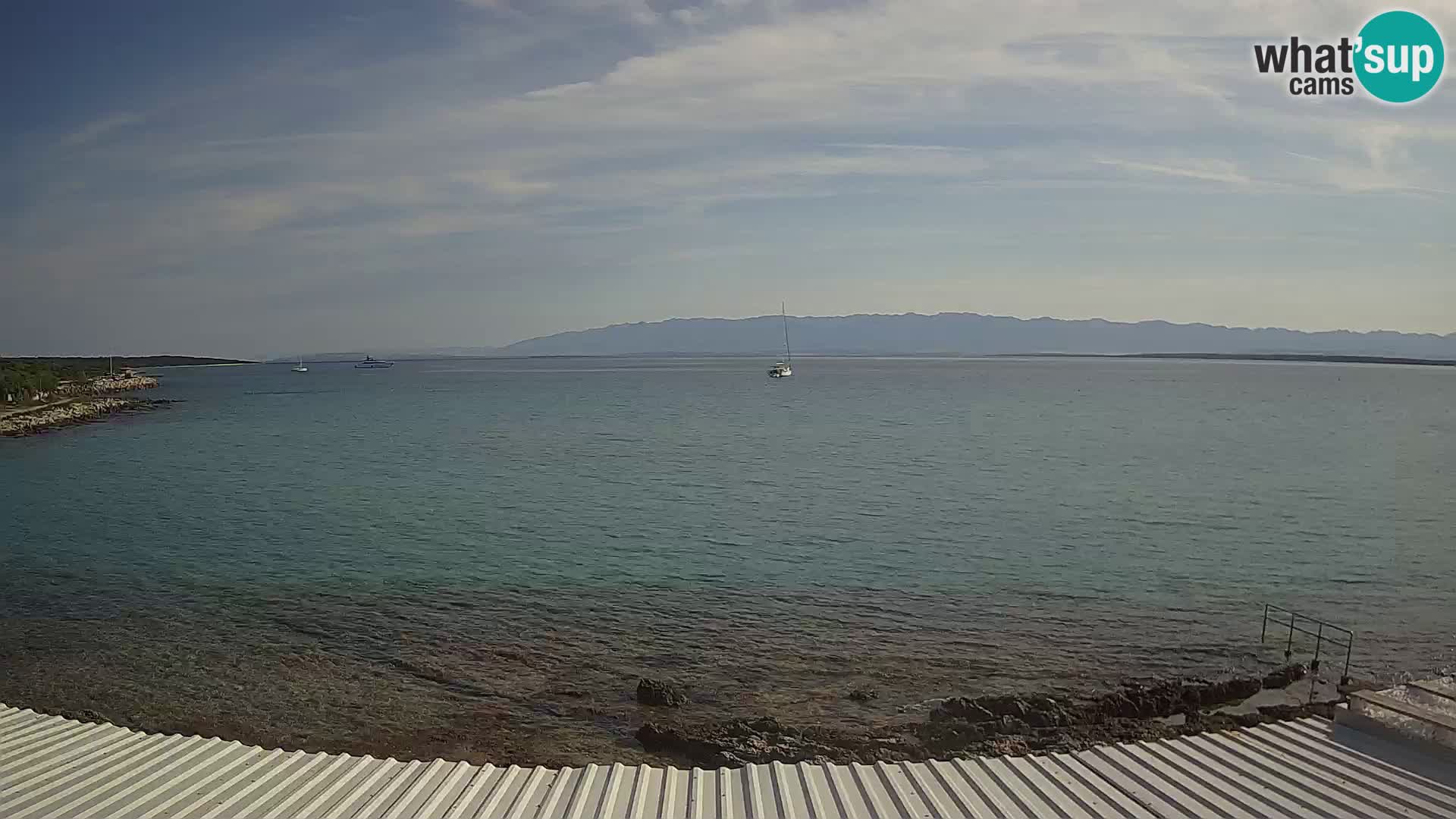 Spletna kamera Silba – Plaža Šotorišće – Sidrište Marmat