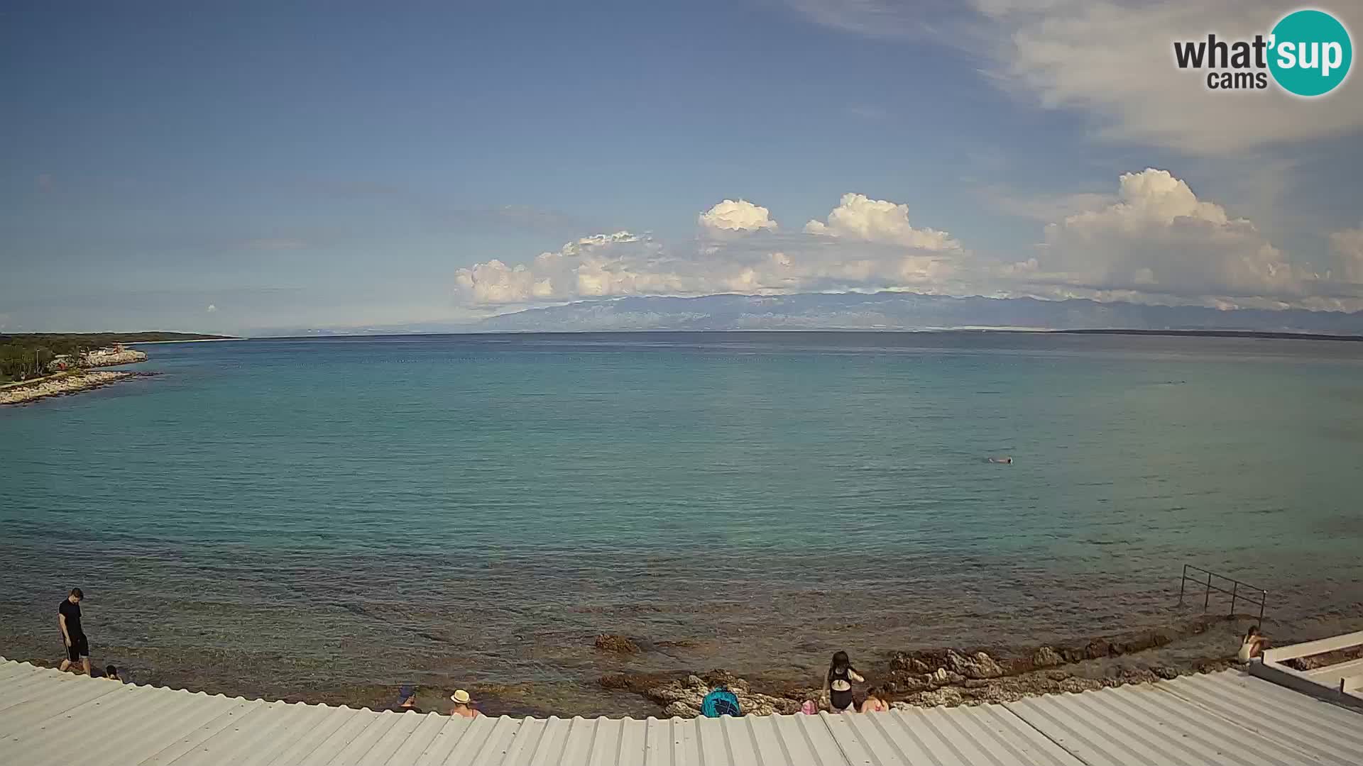 Webcam live Silba – Strand Šotorišće – Sidrište Marmat