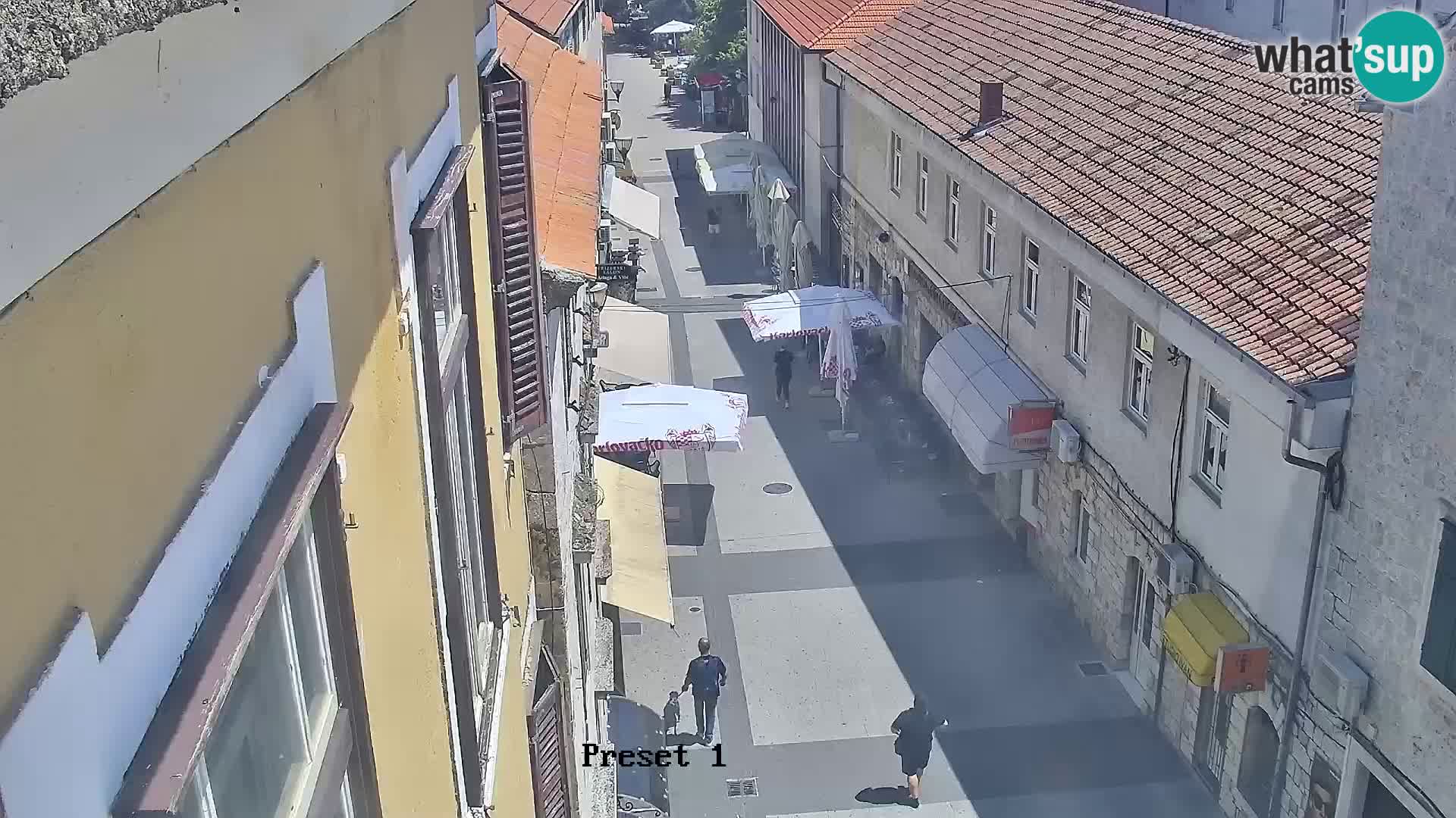 Sinj city center