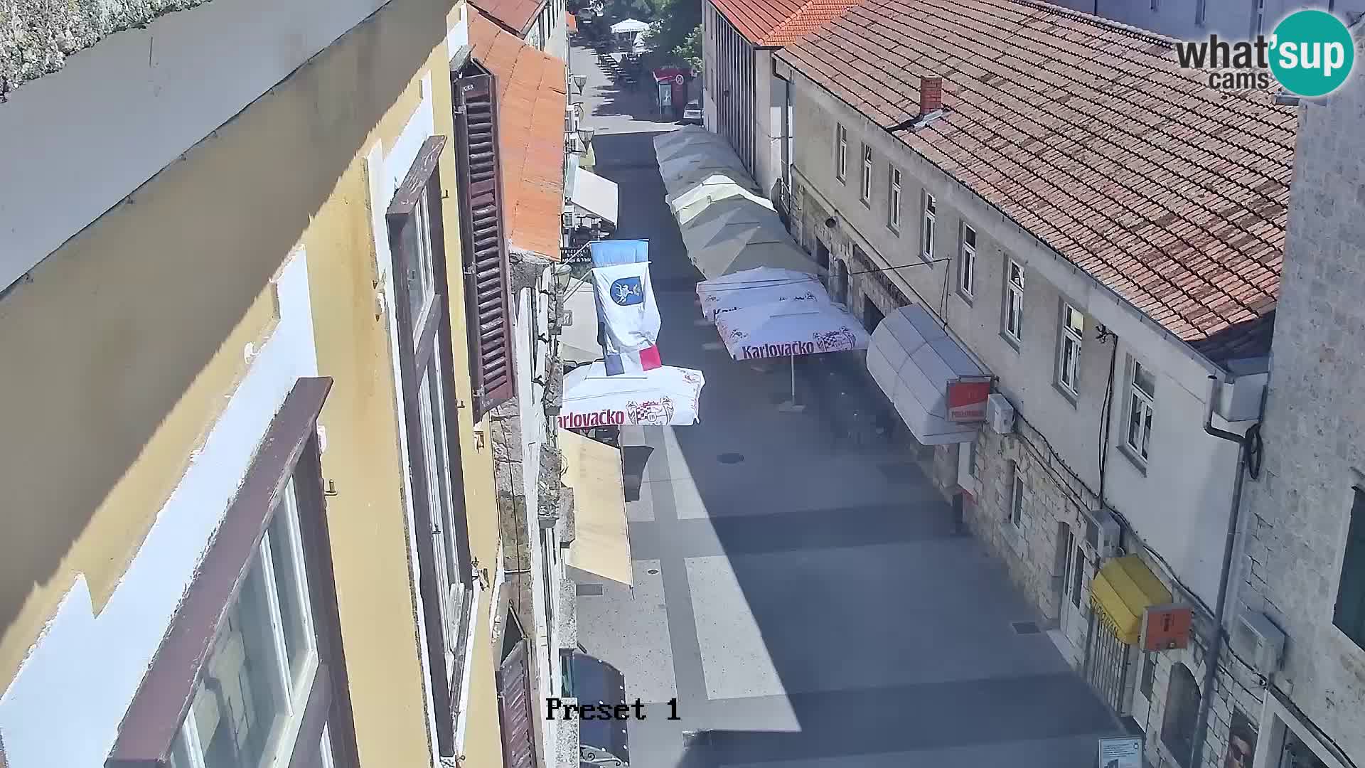 Sinj centro città
