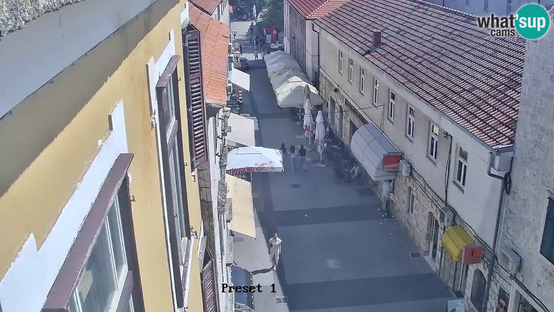 Sinj city center