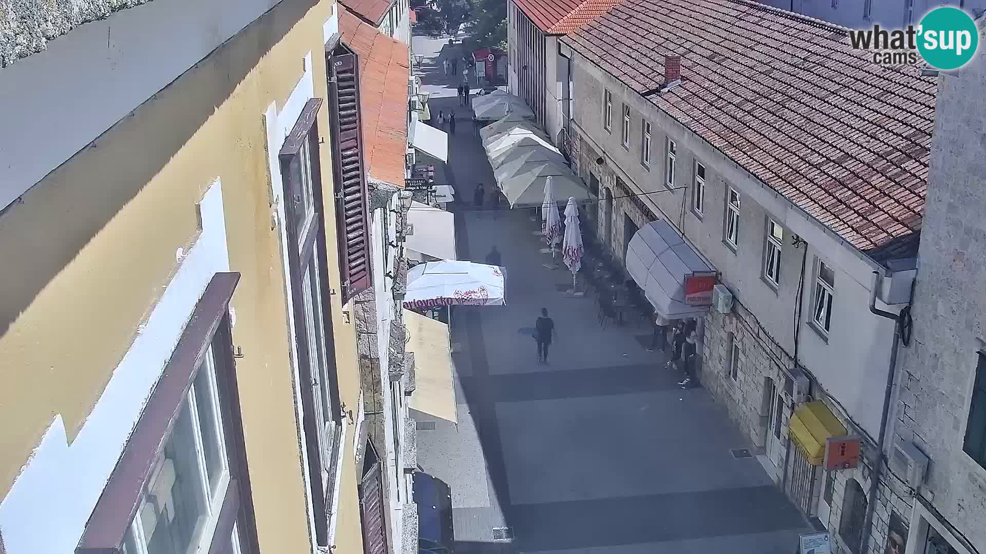 Sinj centro città