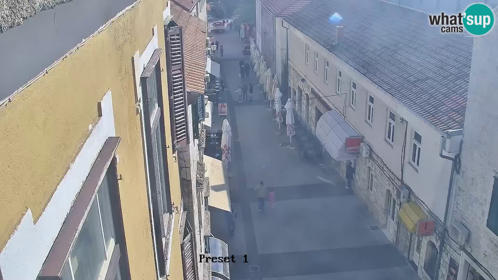 Sinj centro città