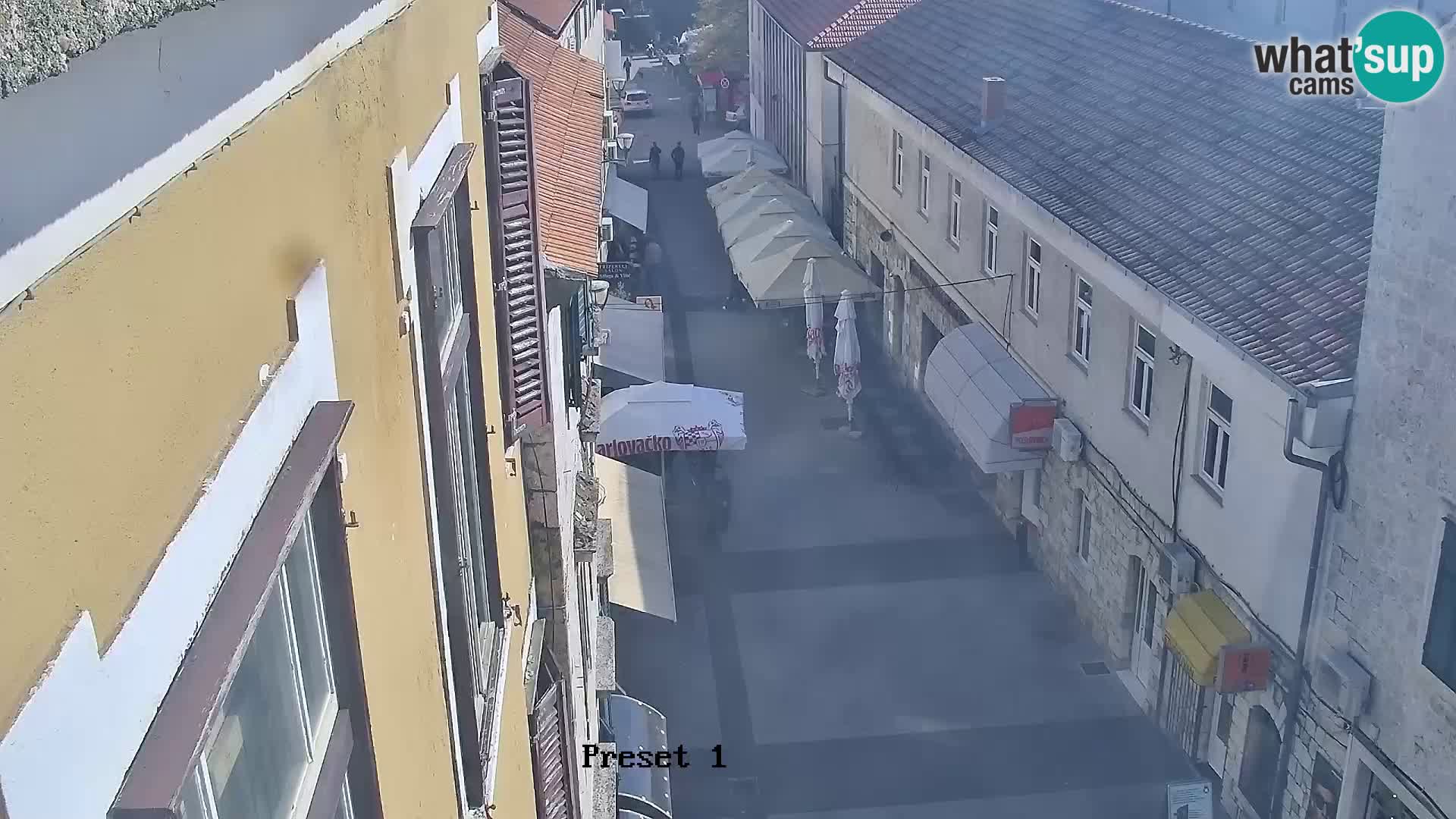 Sinj centro città