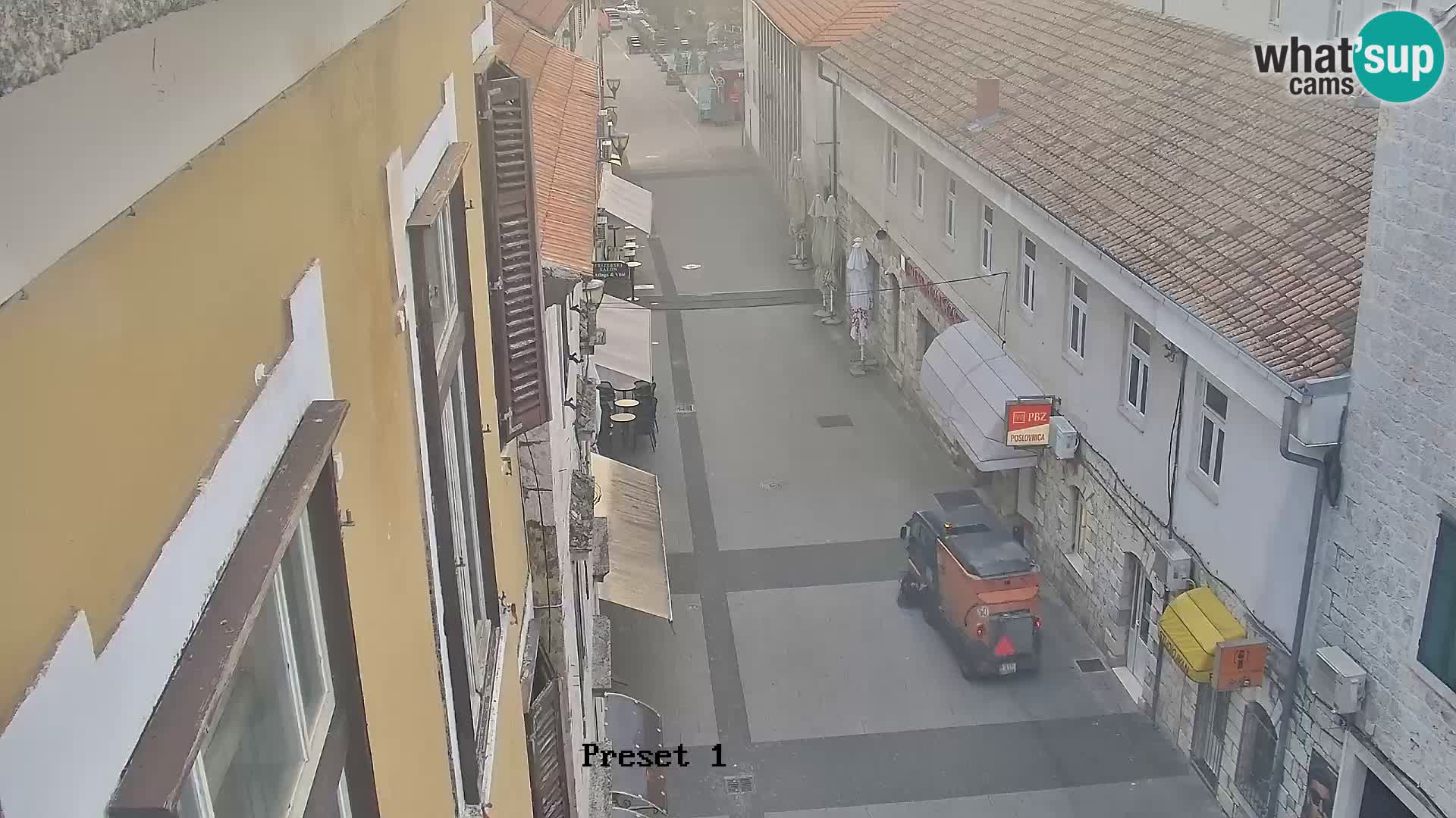 Sinj centro città
