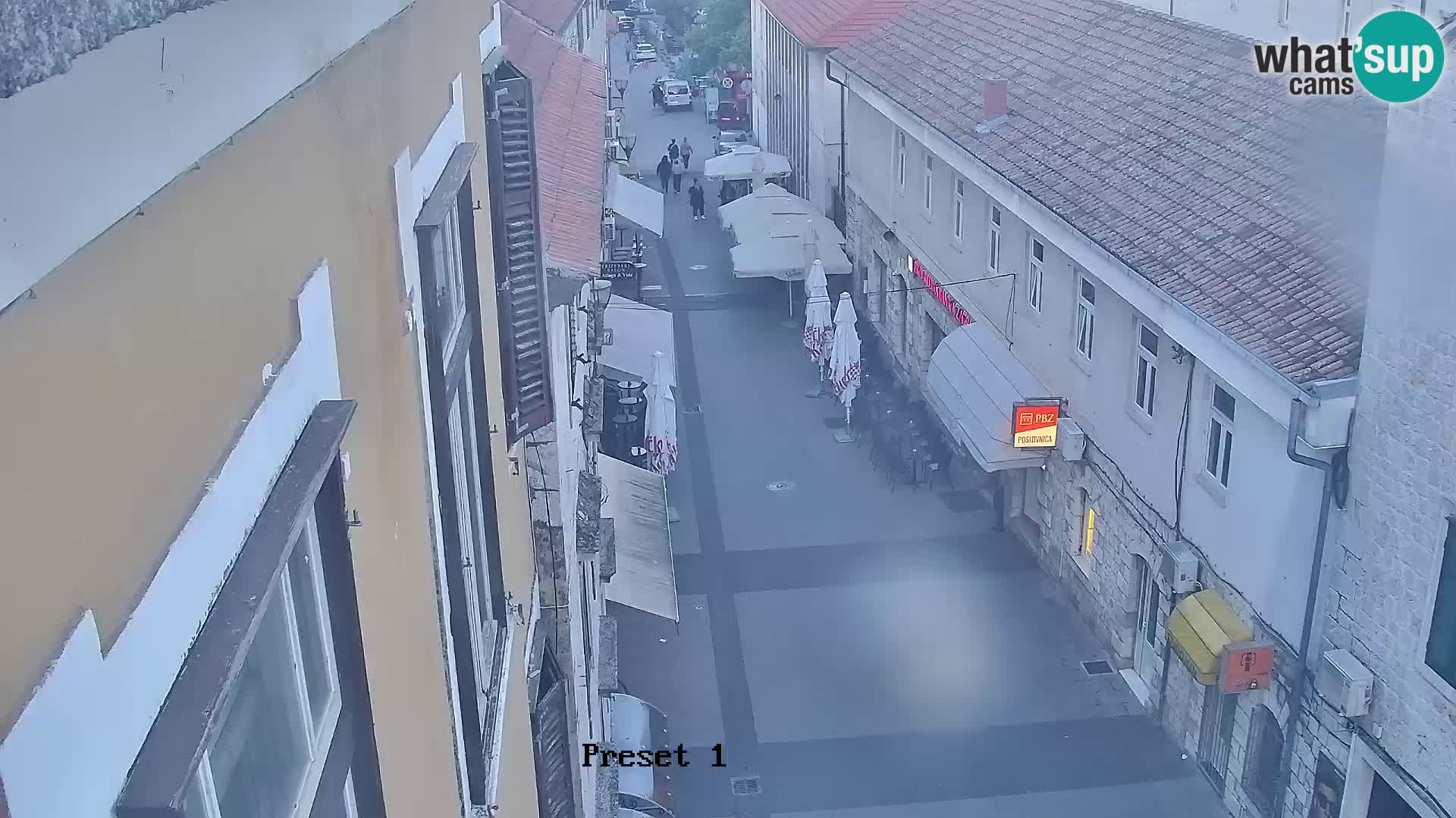 Sinj city center