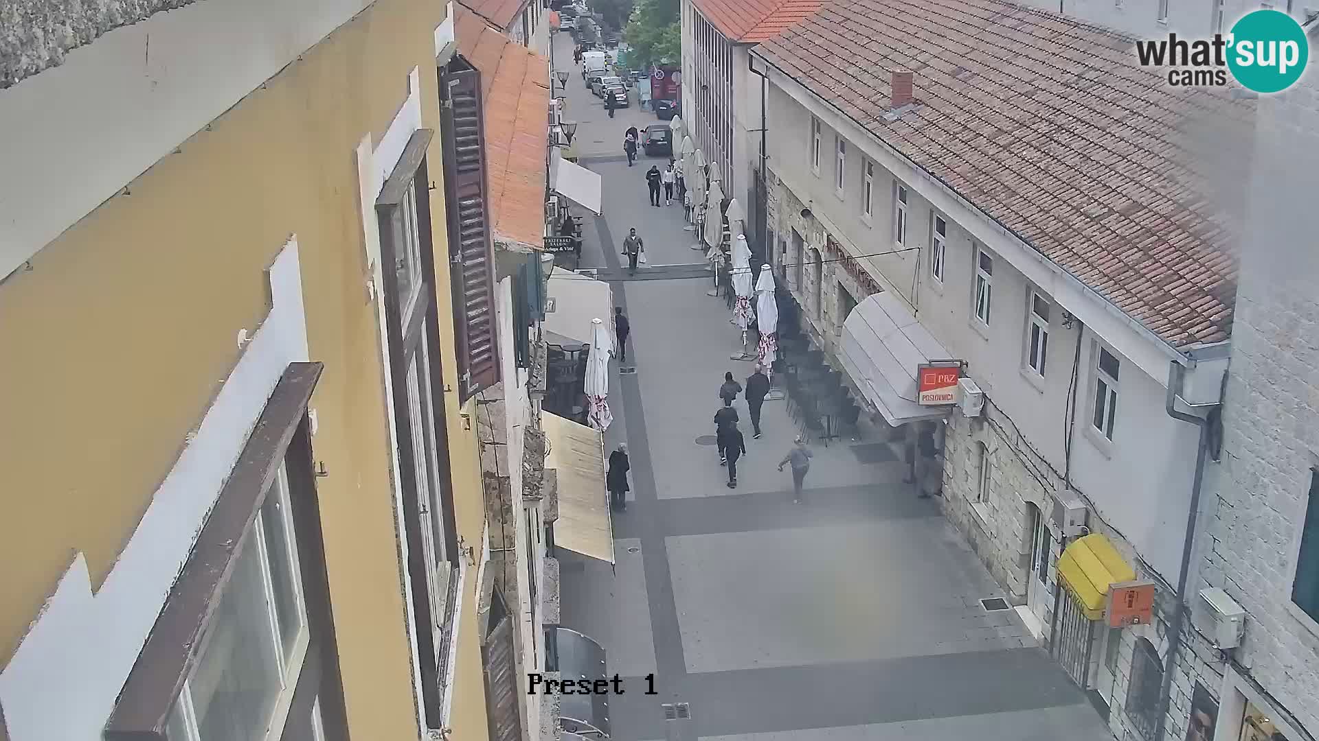 Sinj city center