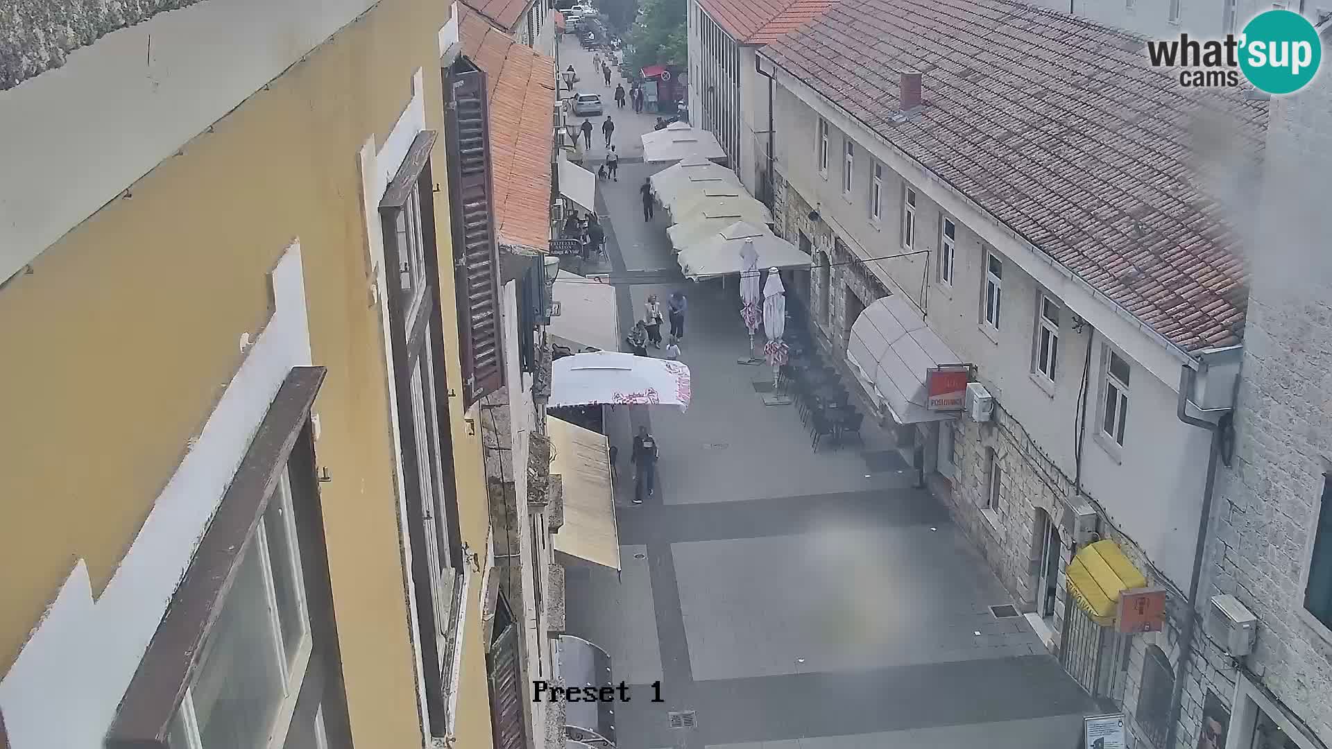 Sinj city center