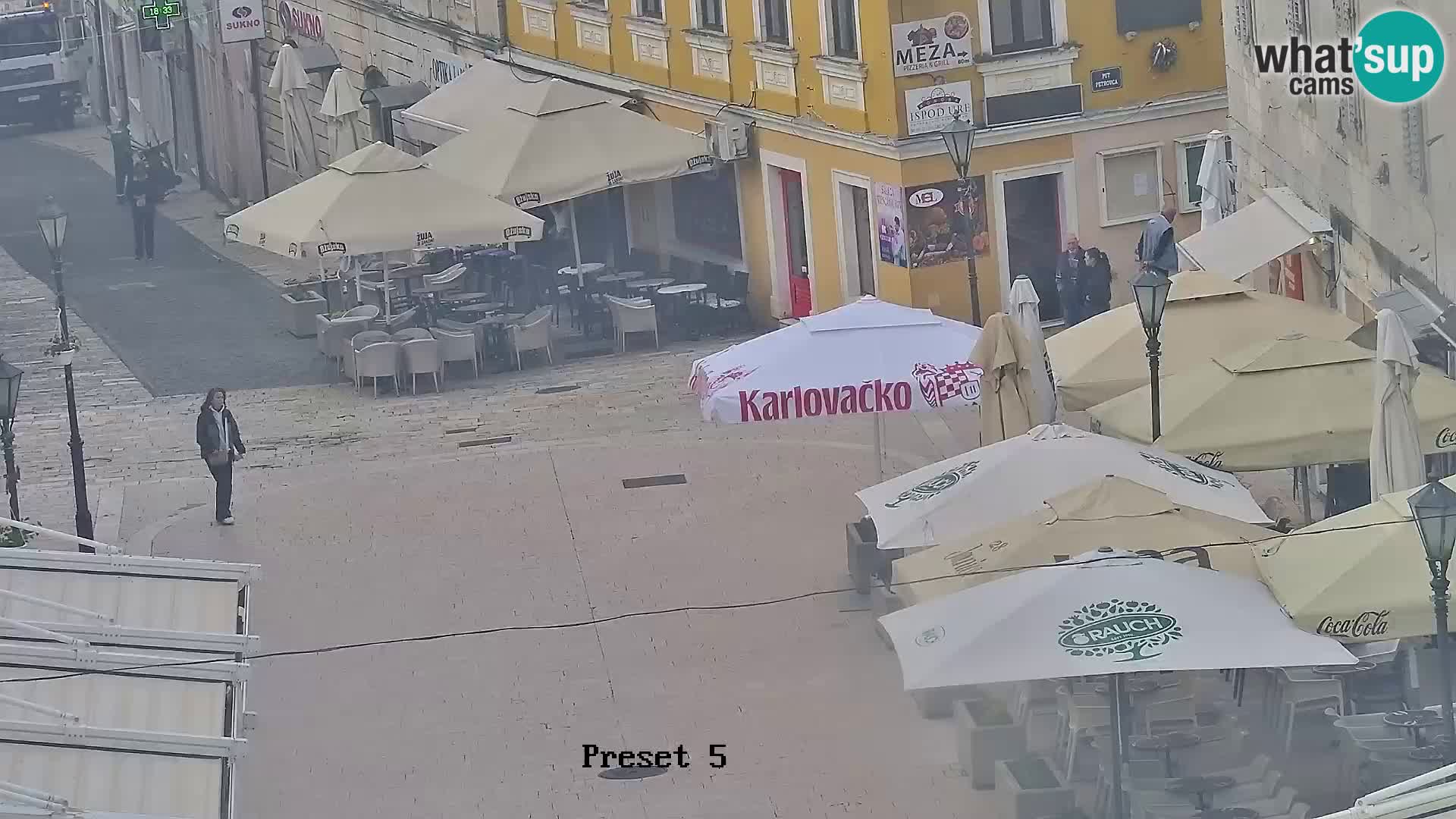 Sinj centro città