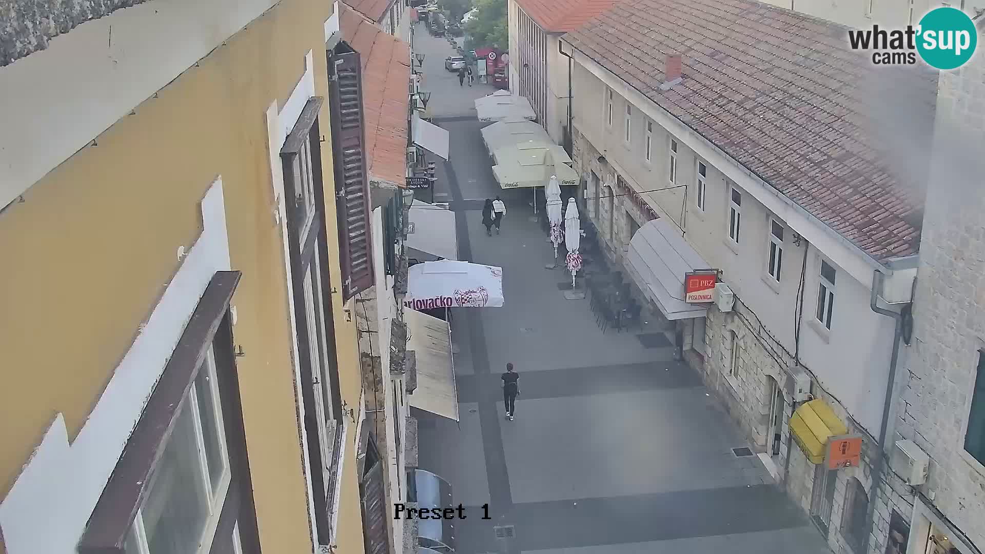 Sinj centro città