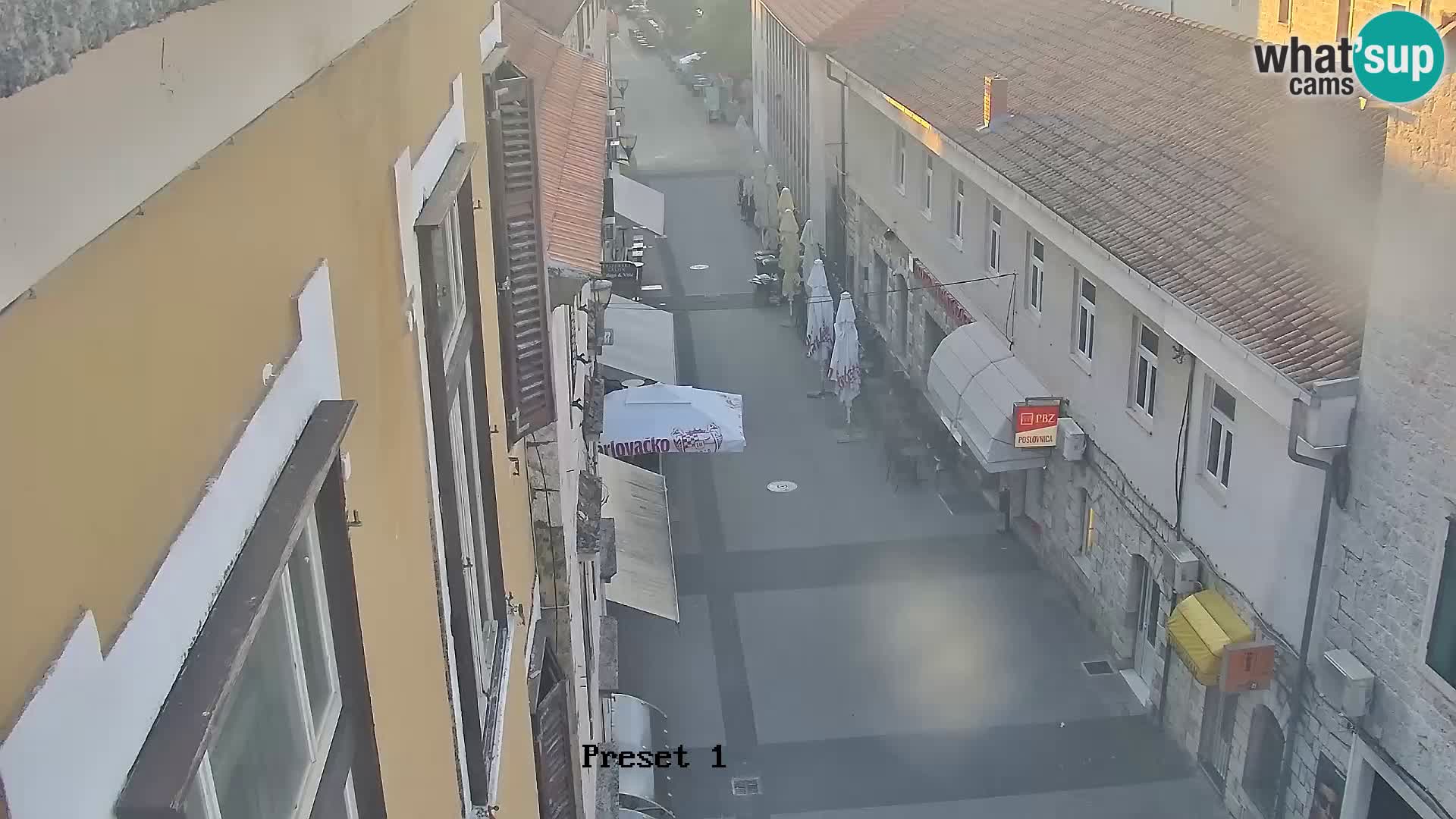 Sinj city center