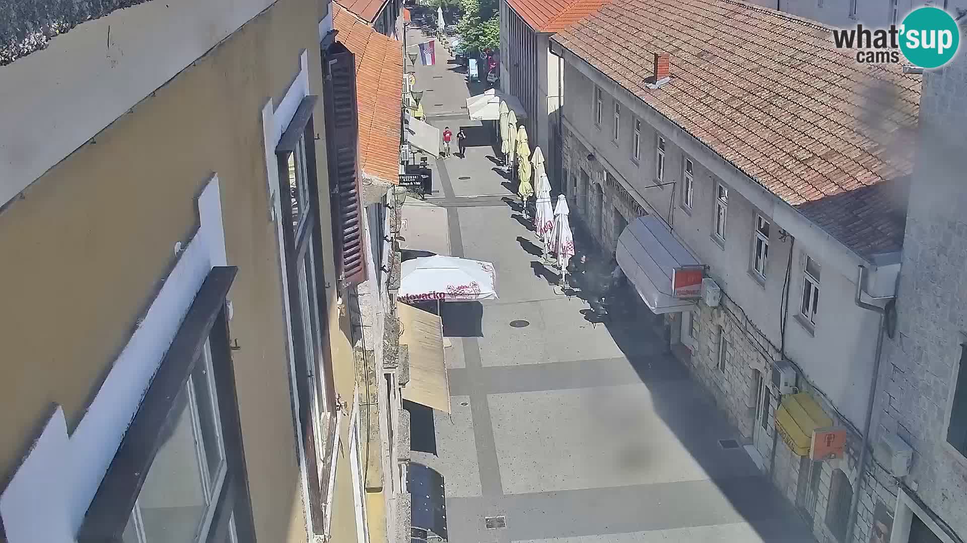 Sinj centro città