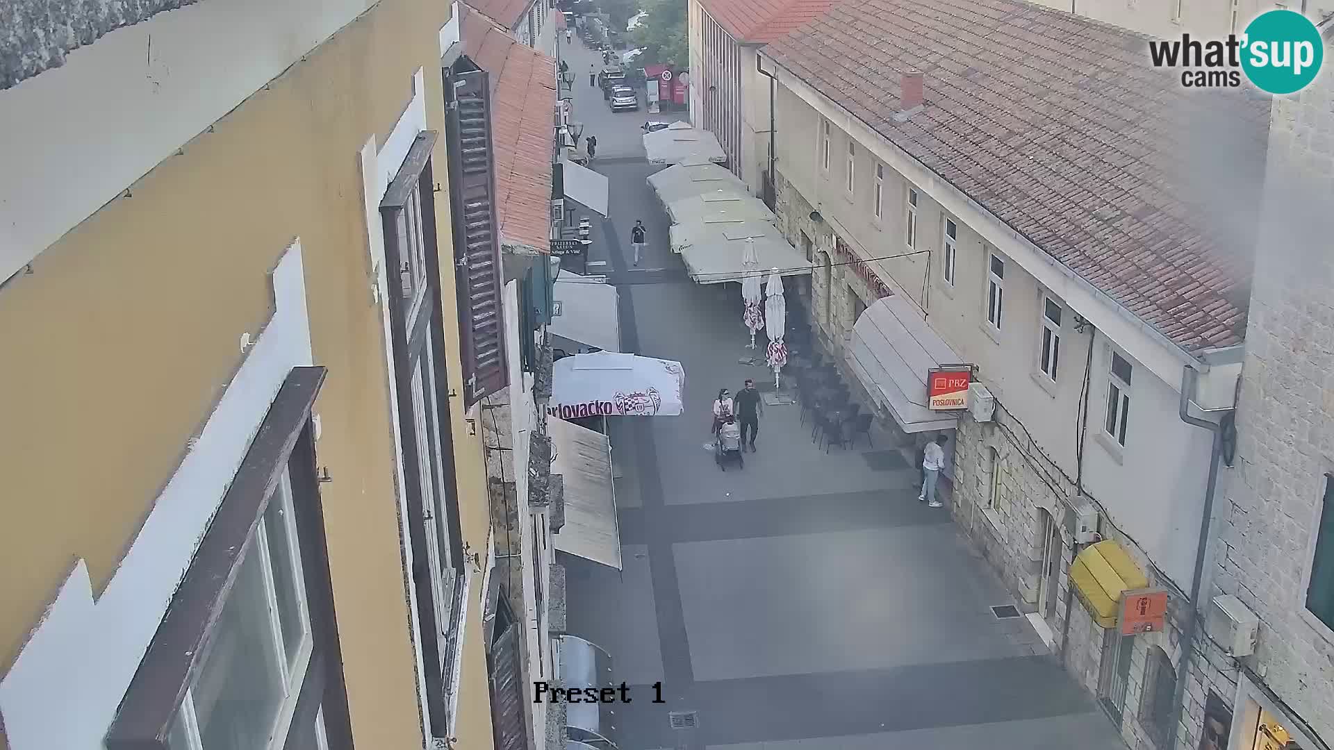 Sinj centro città