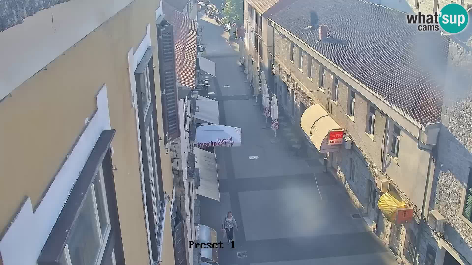 Sinj centro città