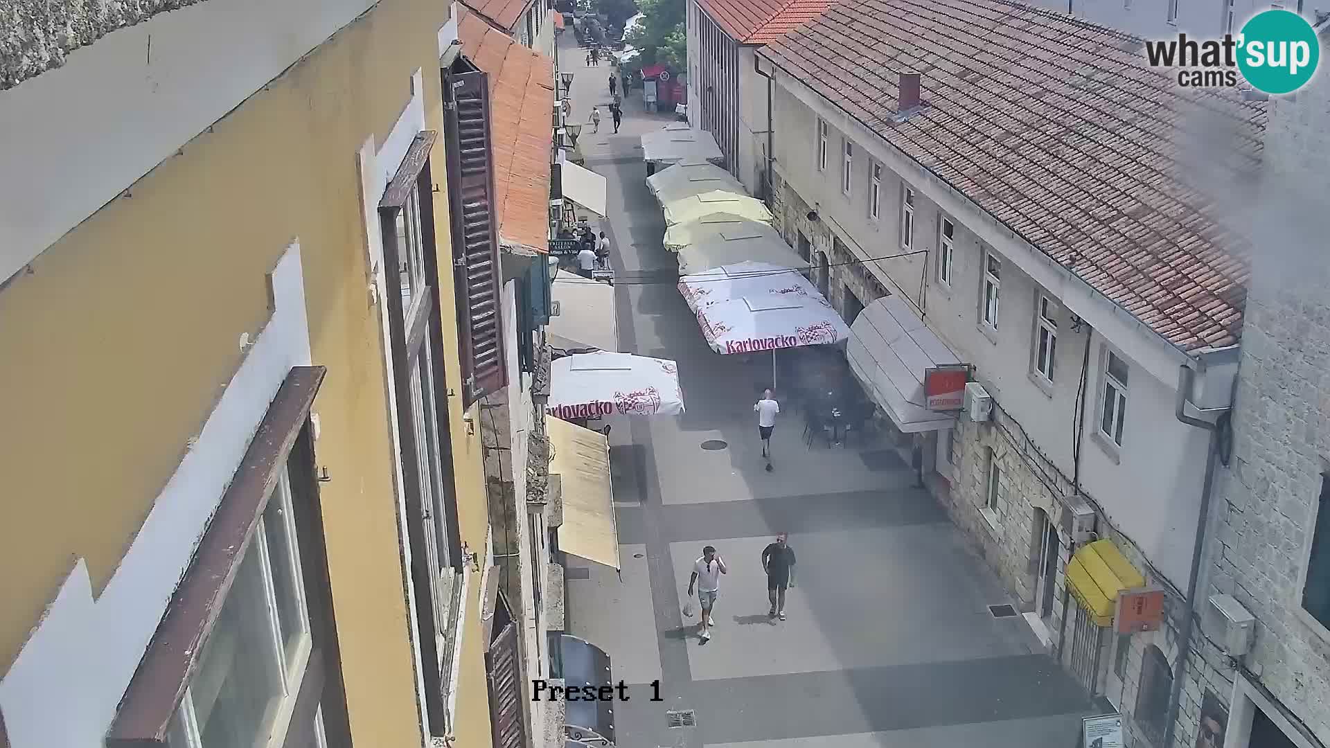 Sinj centro città
