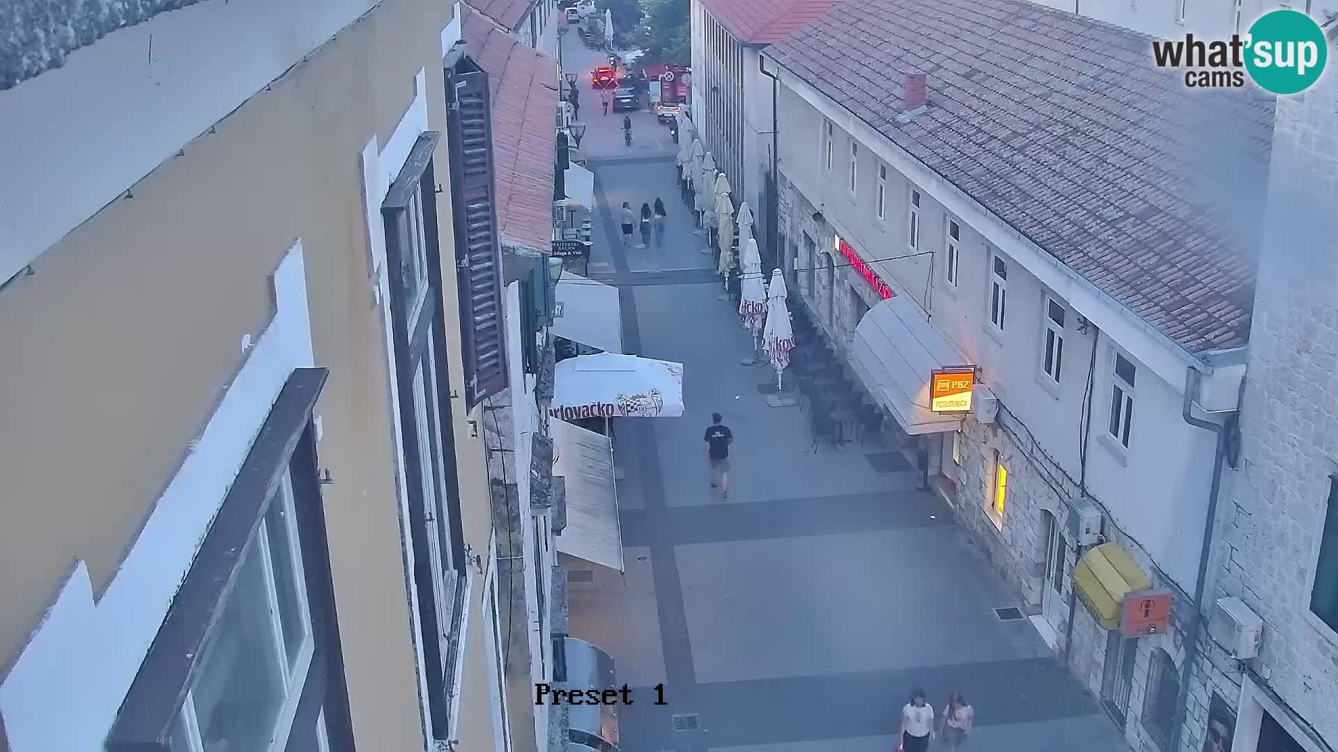 Sinj centro città