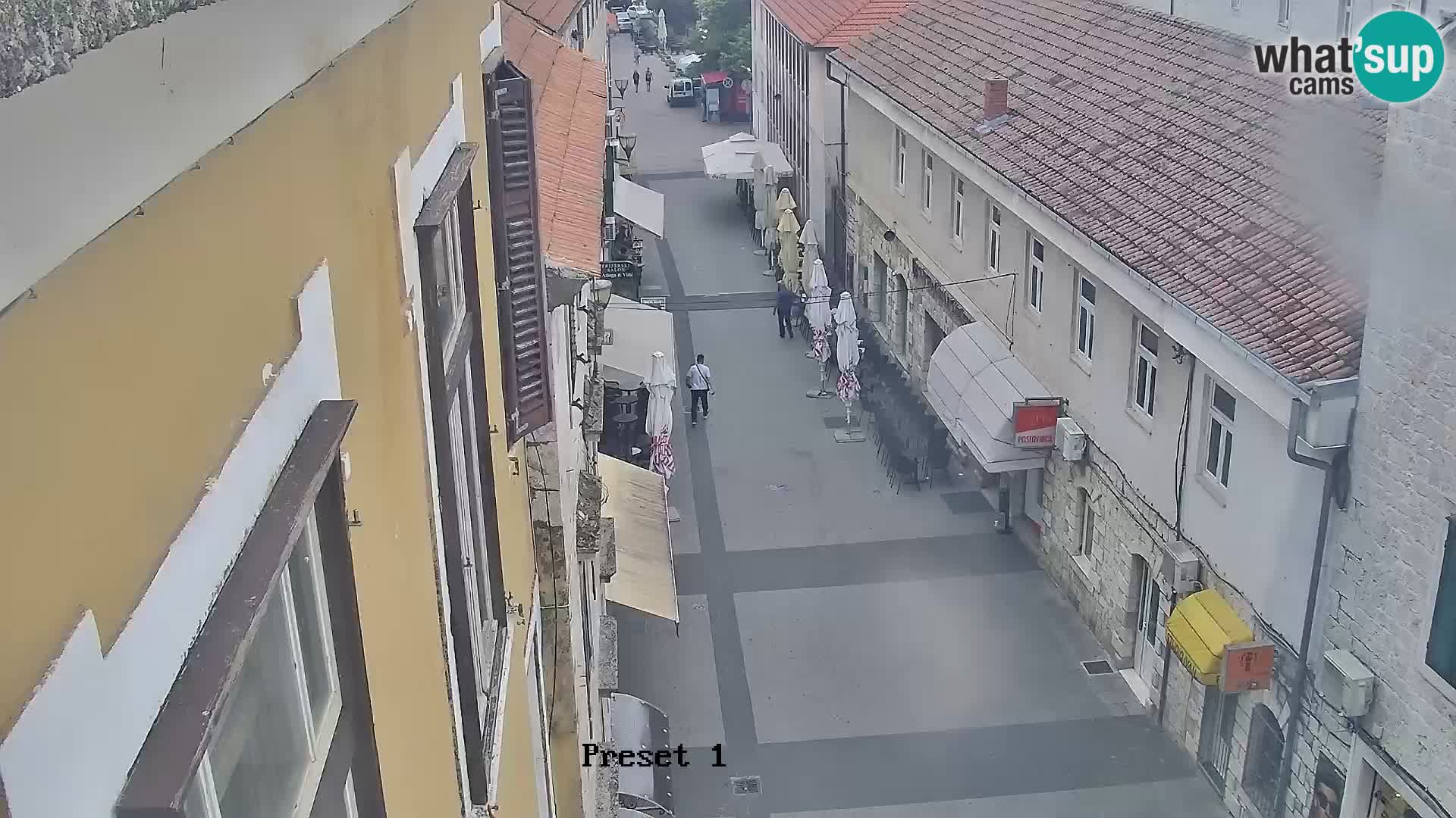 Sinj centro città
